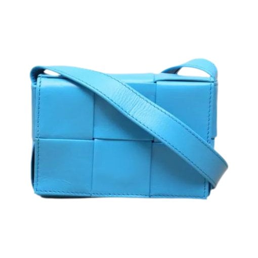 Cassette leather crossbody bag