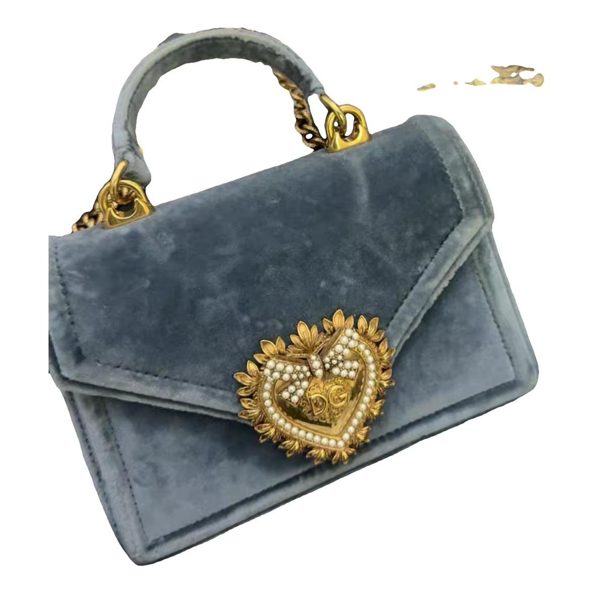 Devotion velvet crossbody bag