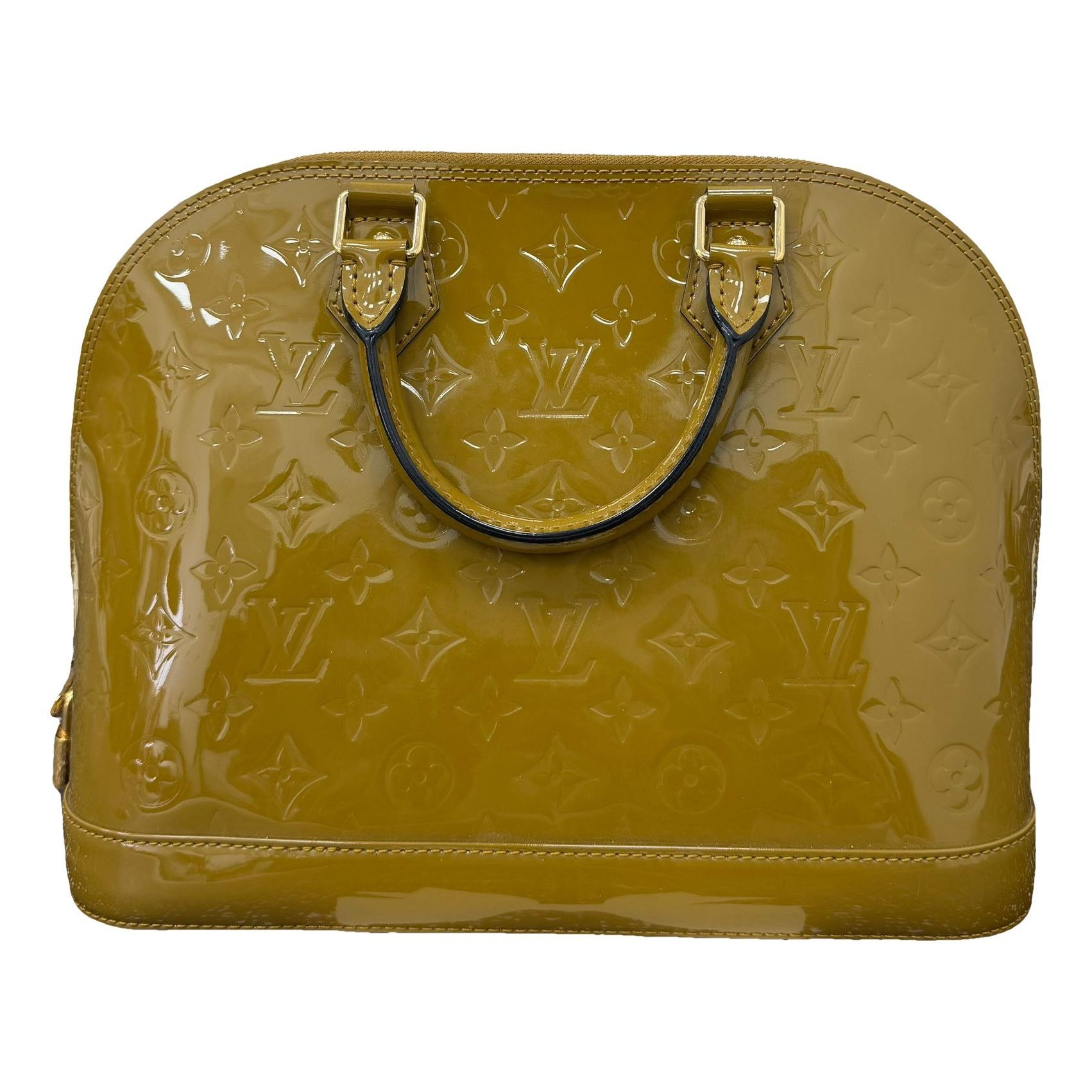 Alma patent leather handbag