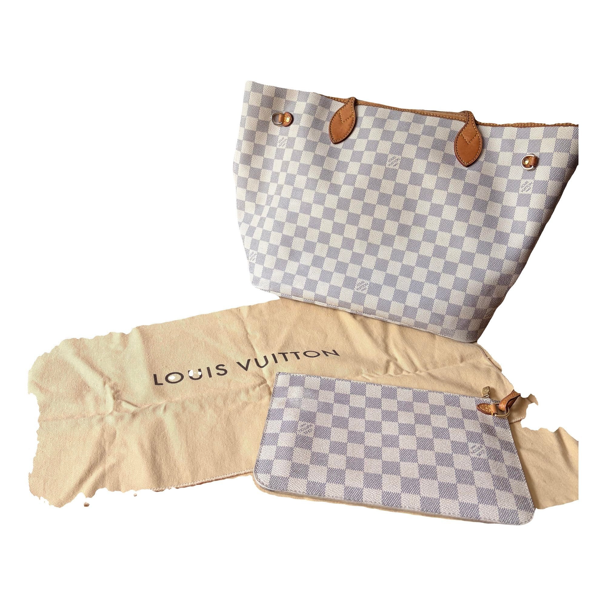 Neverfull leather tote