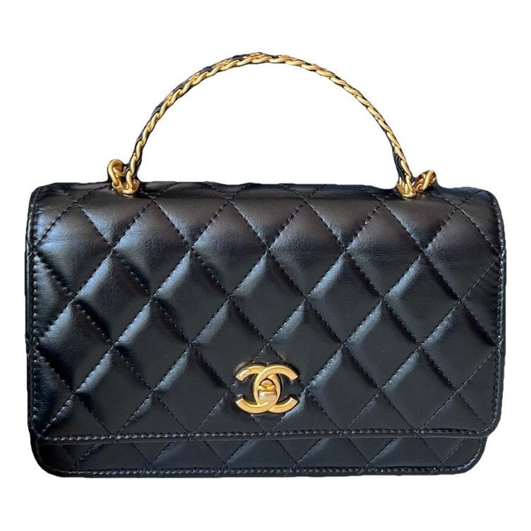 Leather crossbody bag