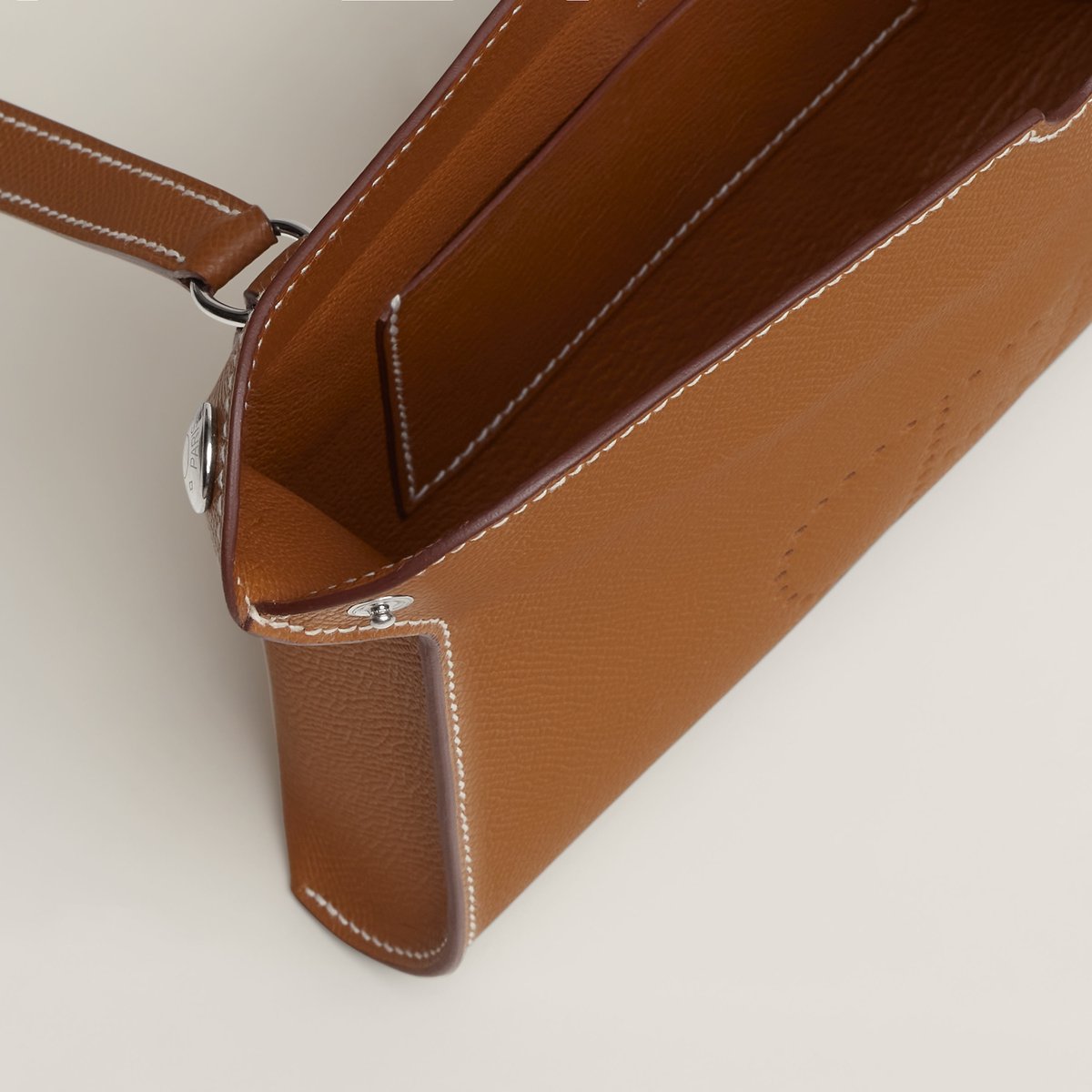 Gold Hermès Videpoches Bag