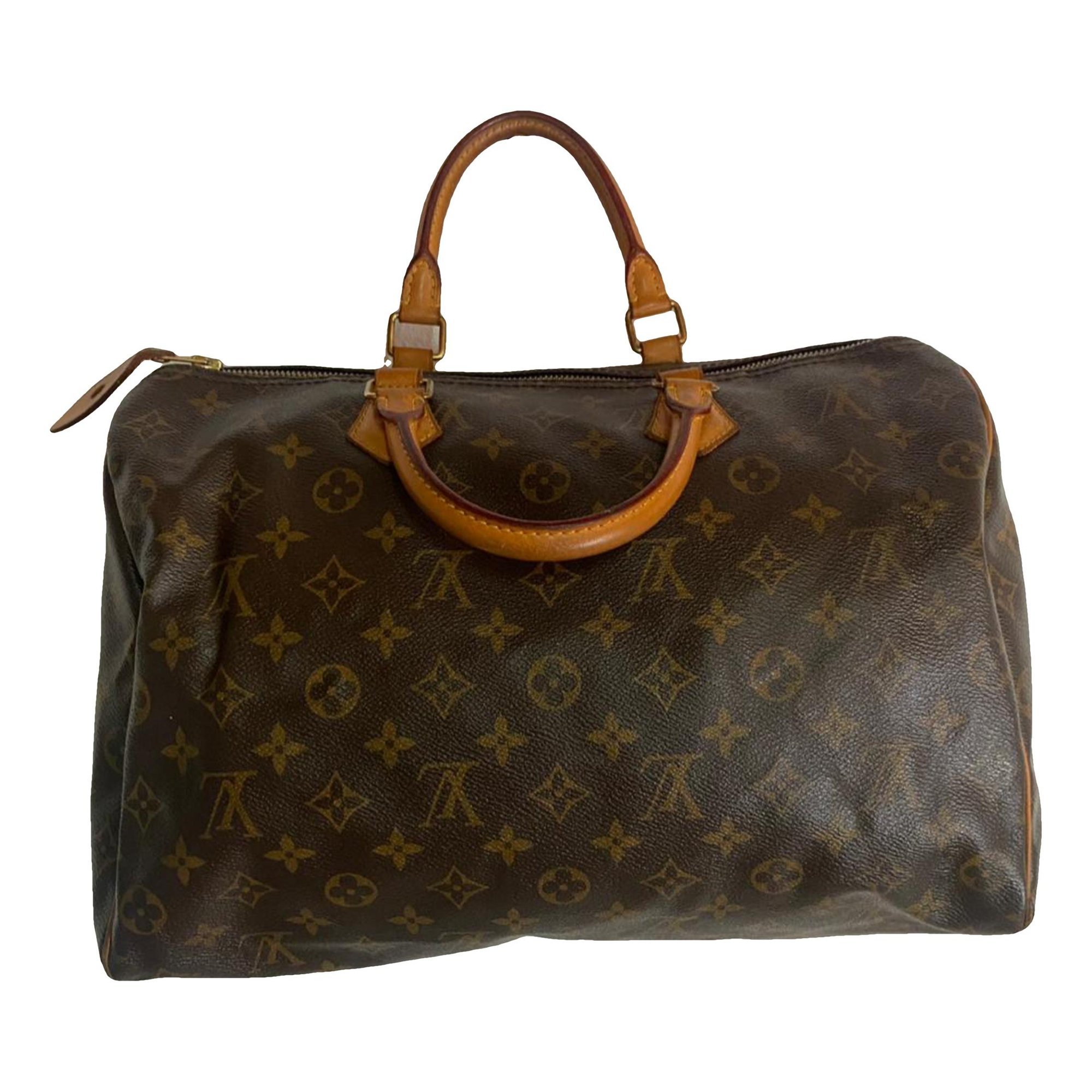 Speedy leather handbag