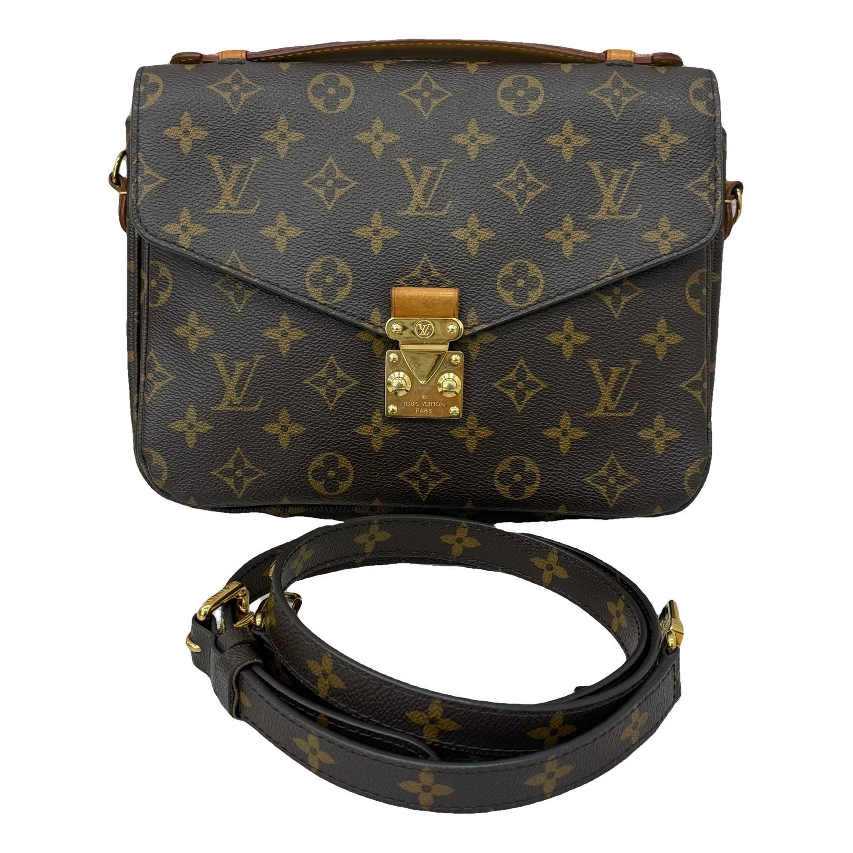 Metis leather handbag