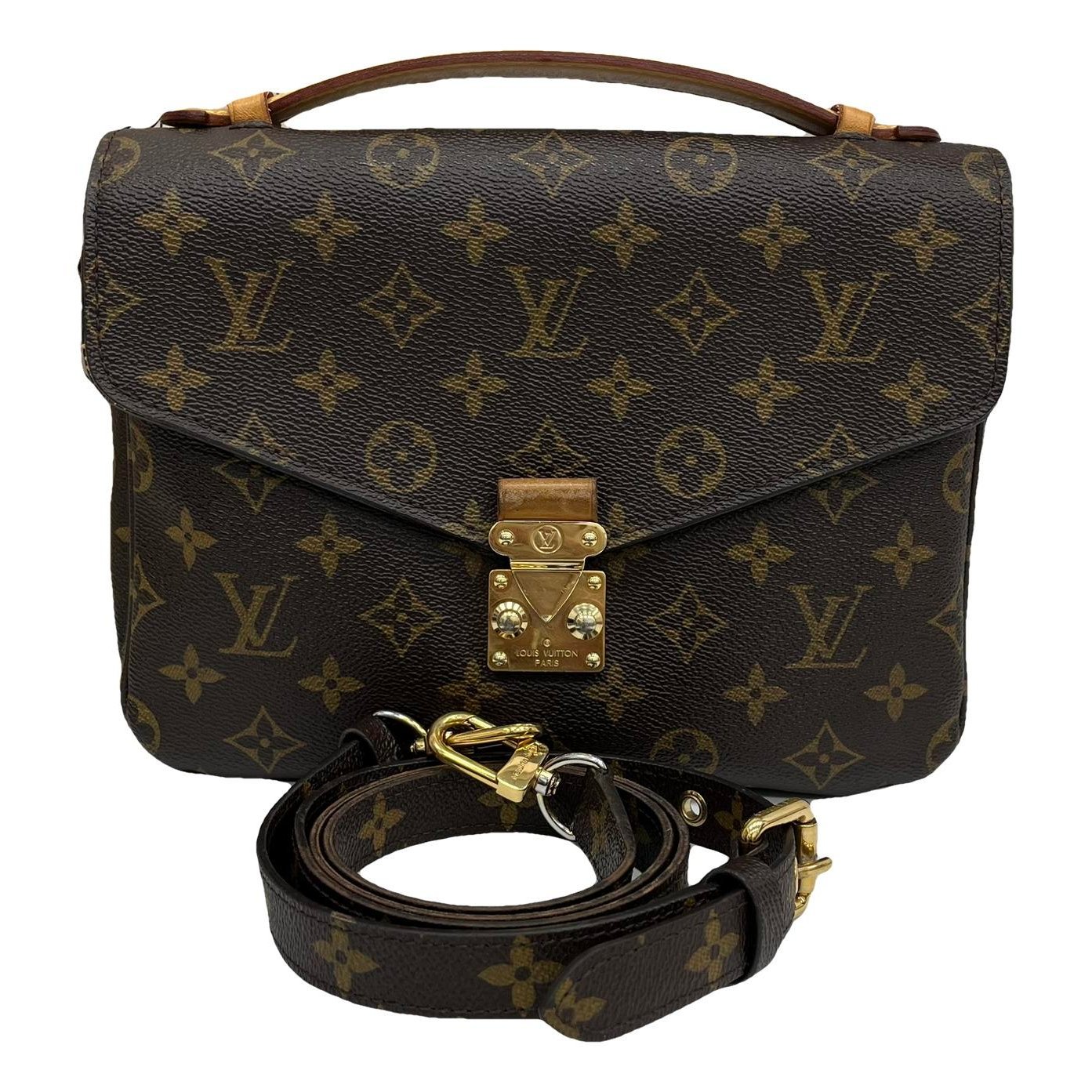 Metis leather handbag