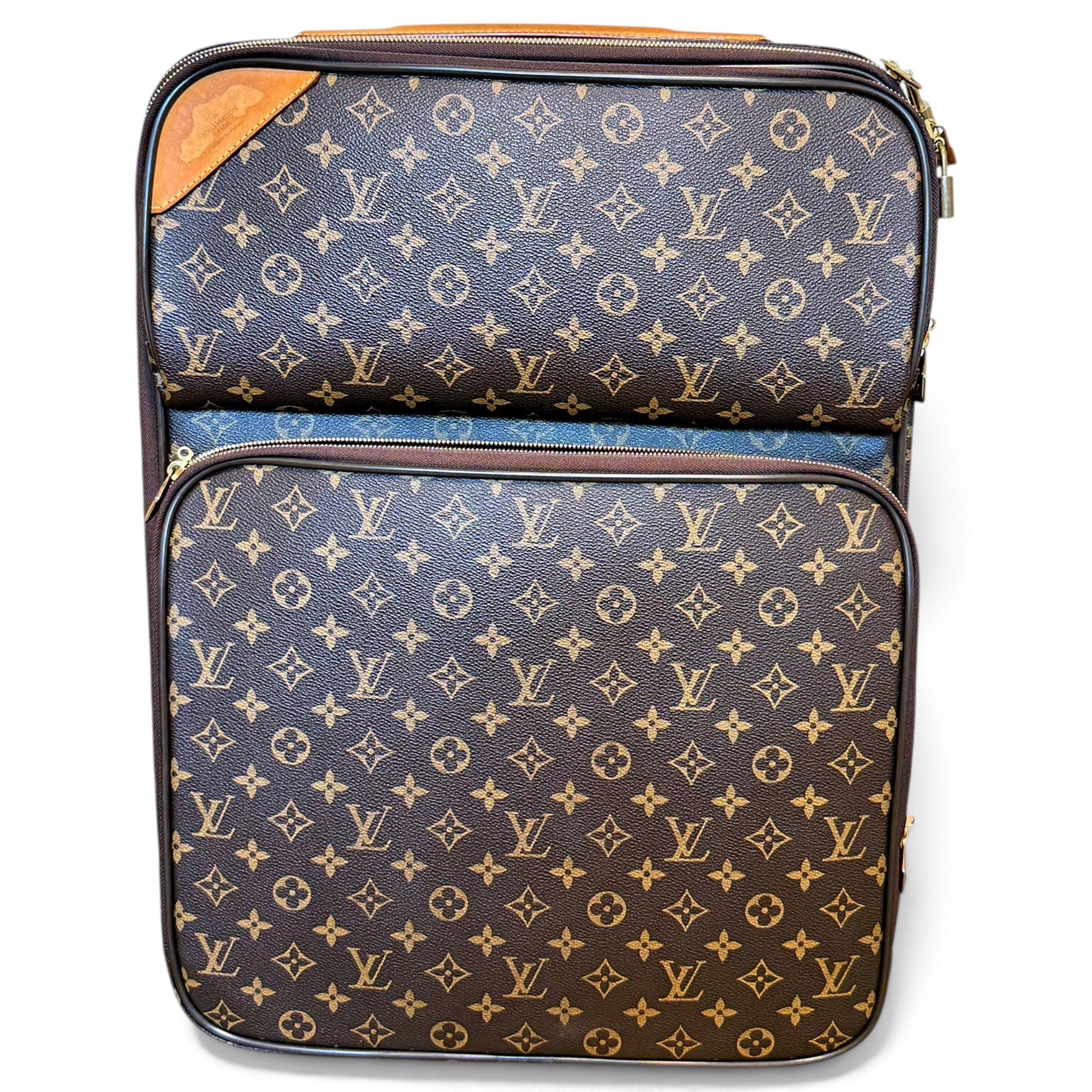 Pegase leather travel bag