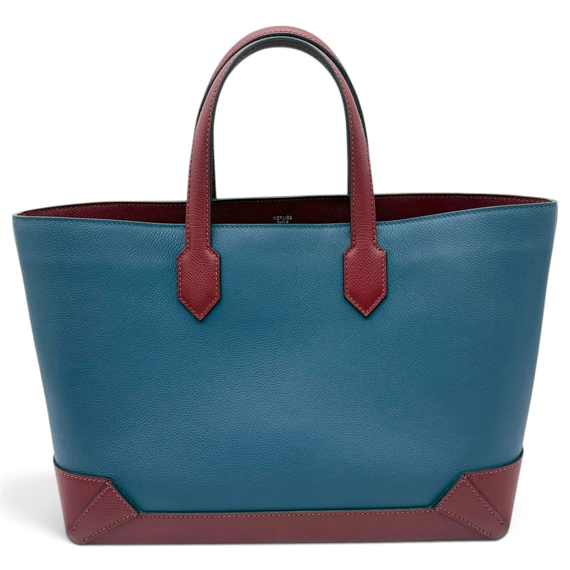 Maxibox cabas 36 leather tote