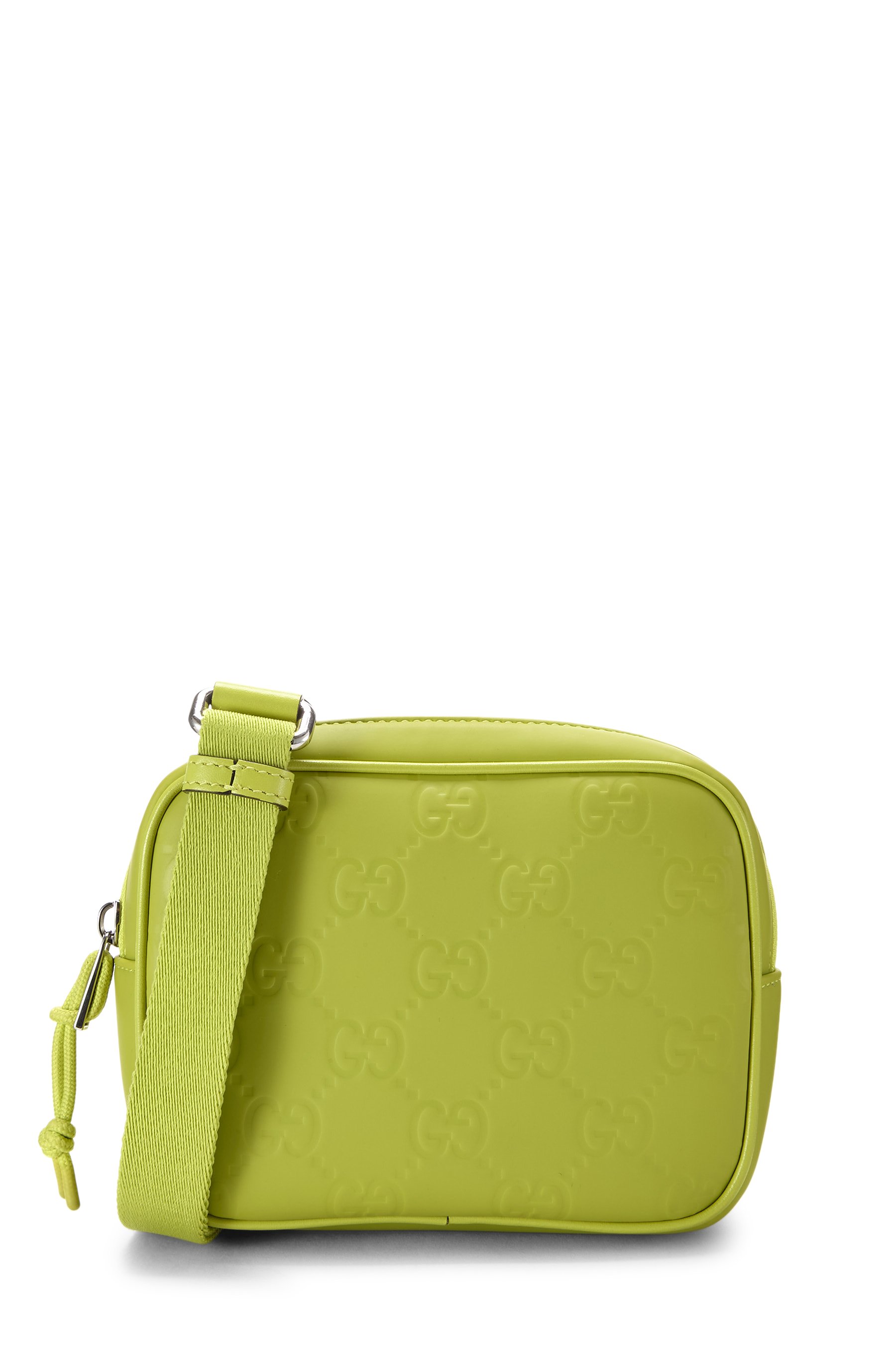 Green Rubber Edge Crossbody Mini