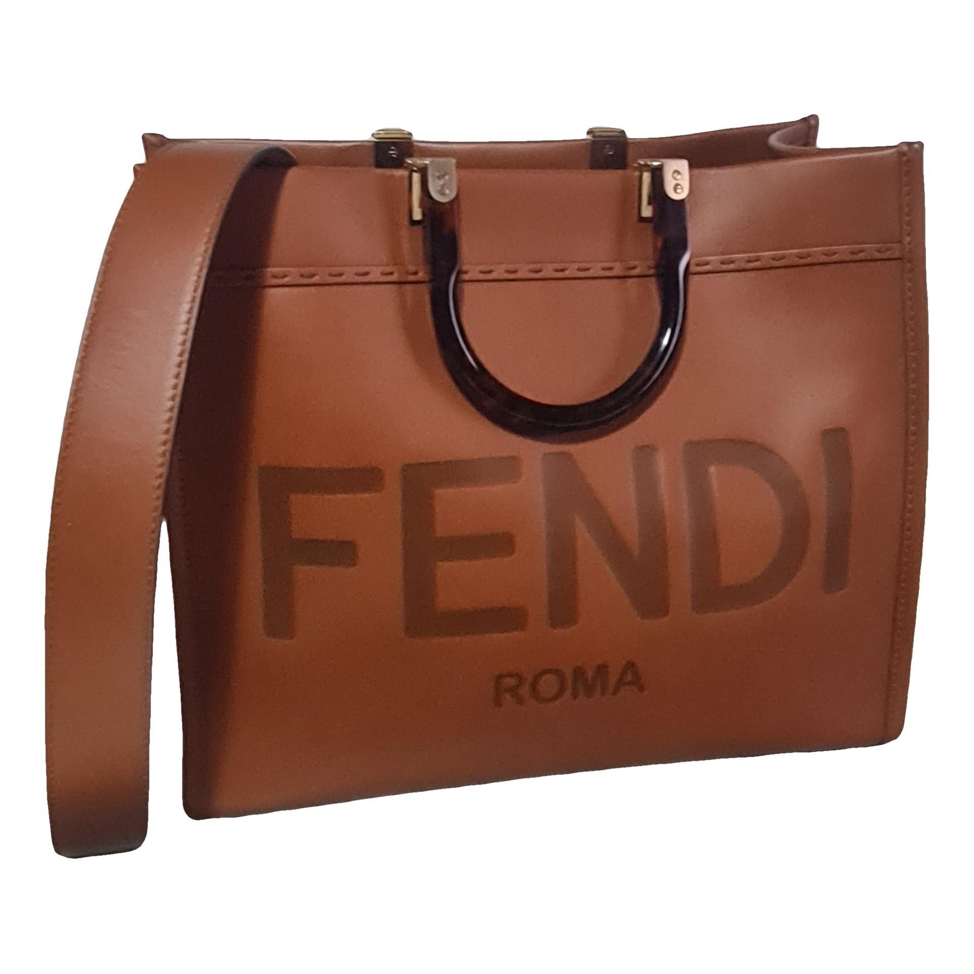 Sunshine leather tote