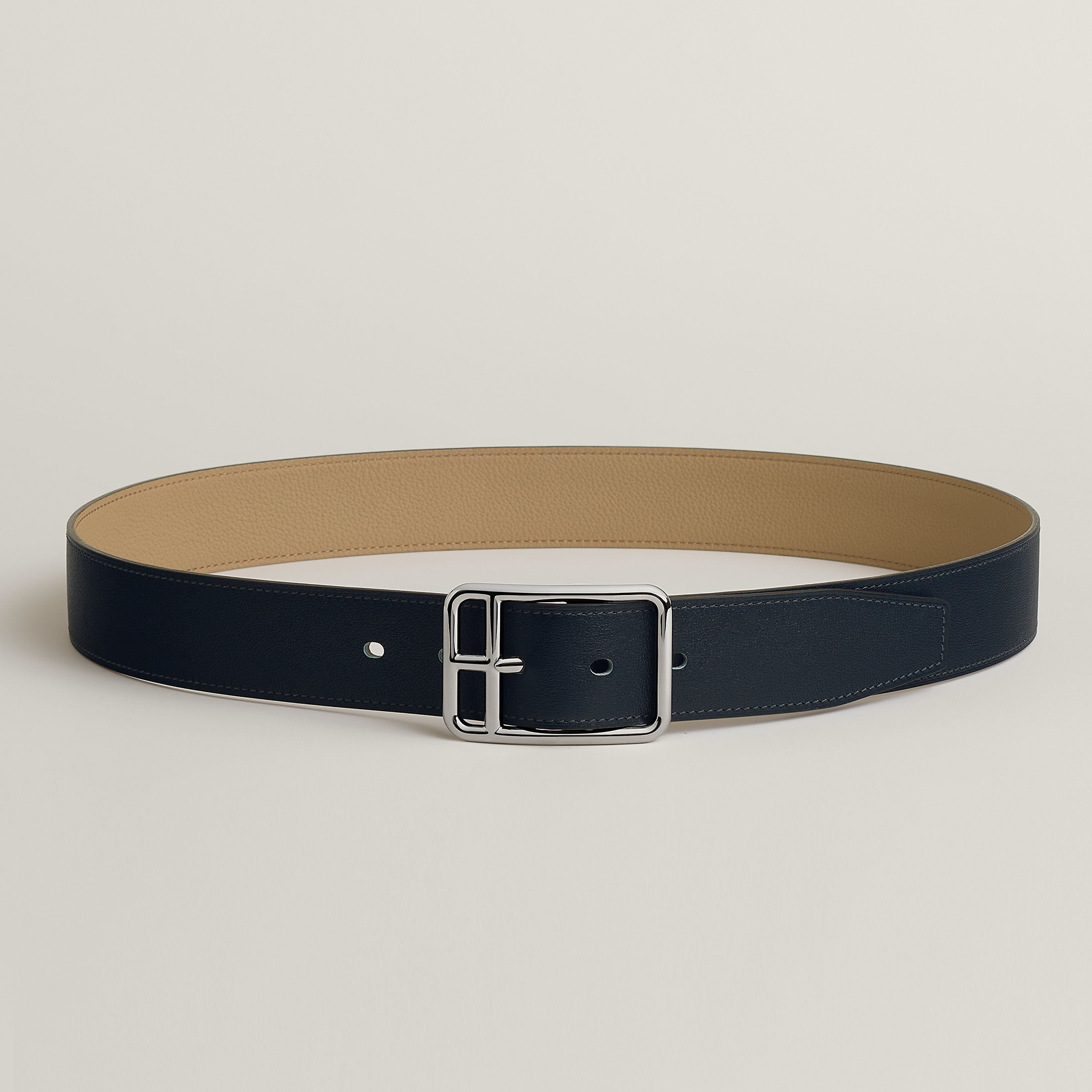 Half Cod 38 reversible leather belt