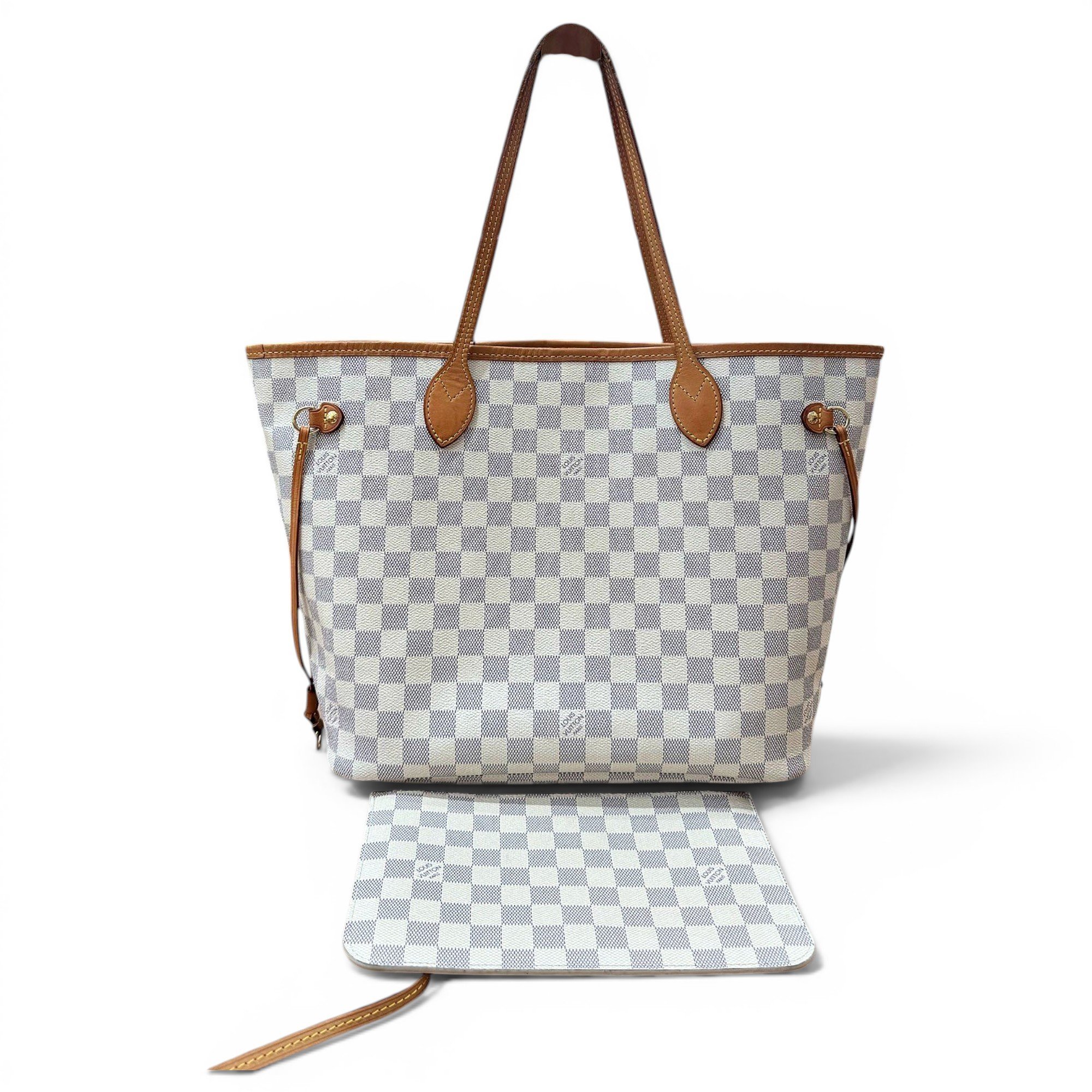 Neverfull leather handbag