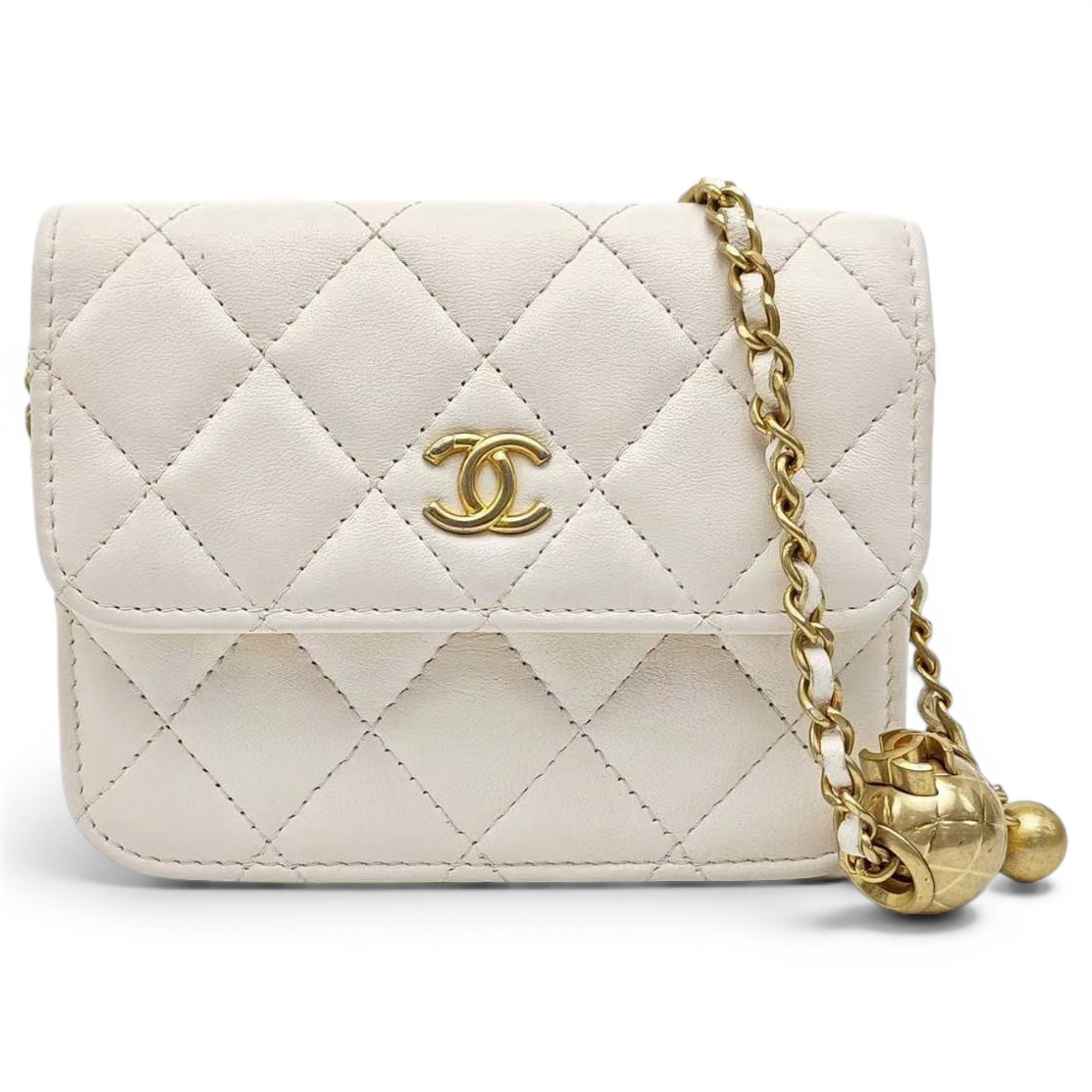 Wallet On Chain Timeless/Classique leather crossbody bag