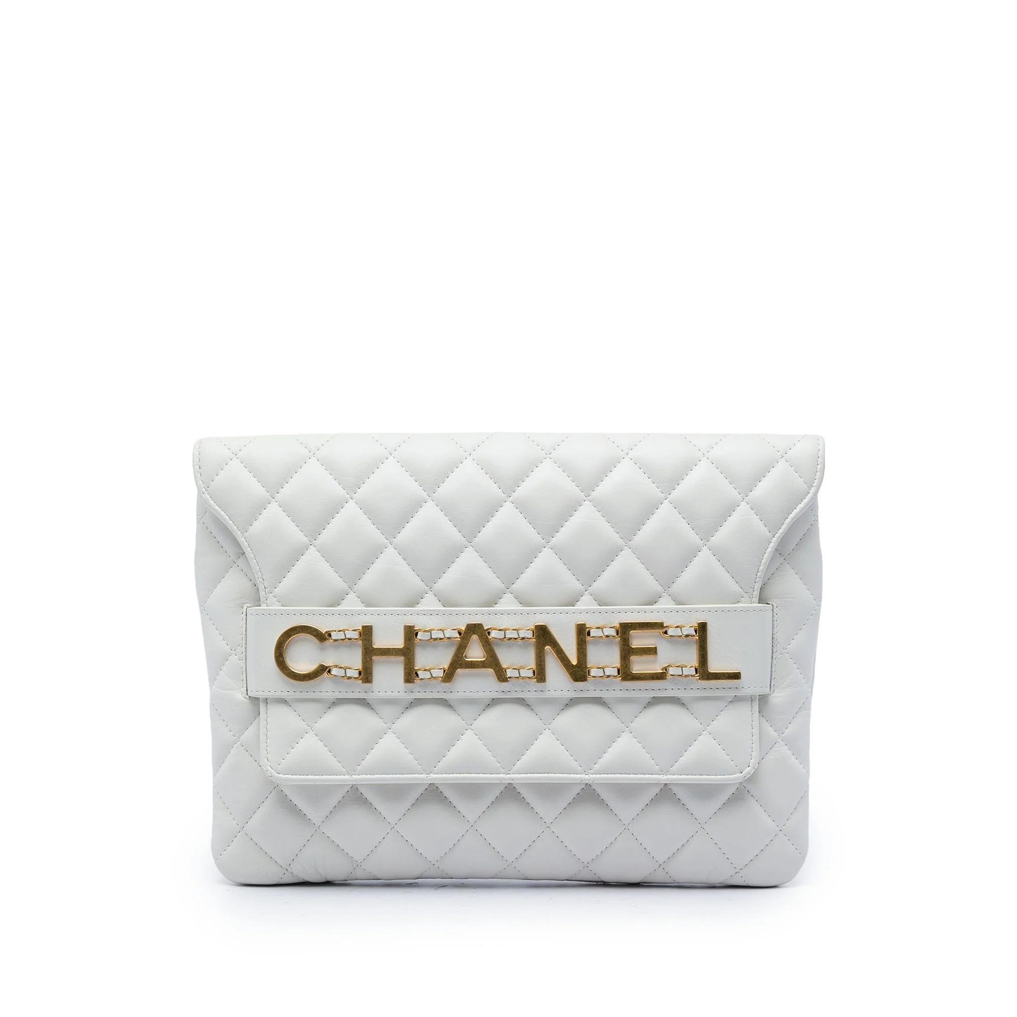 Timeless/Classique leather clutch bag