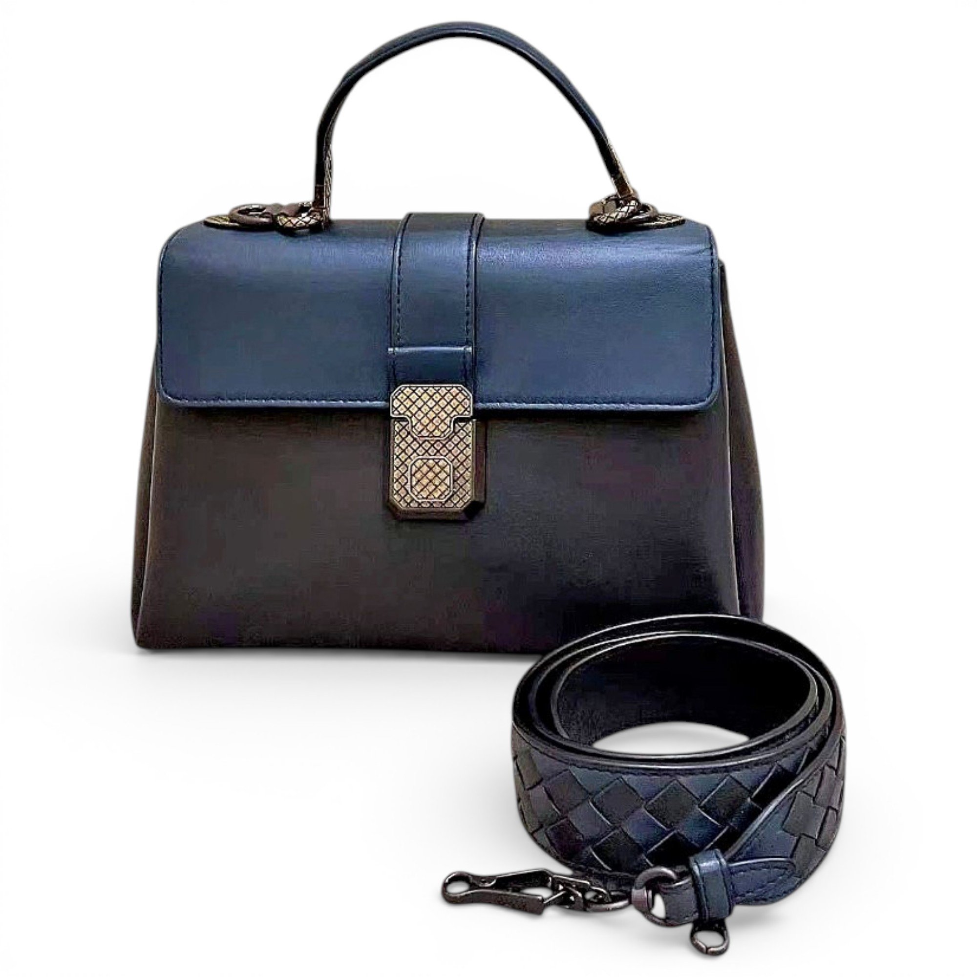 Piazza leather handbag