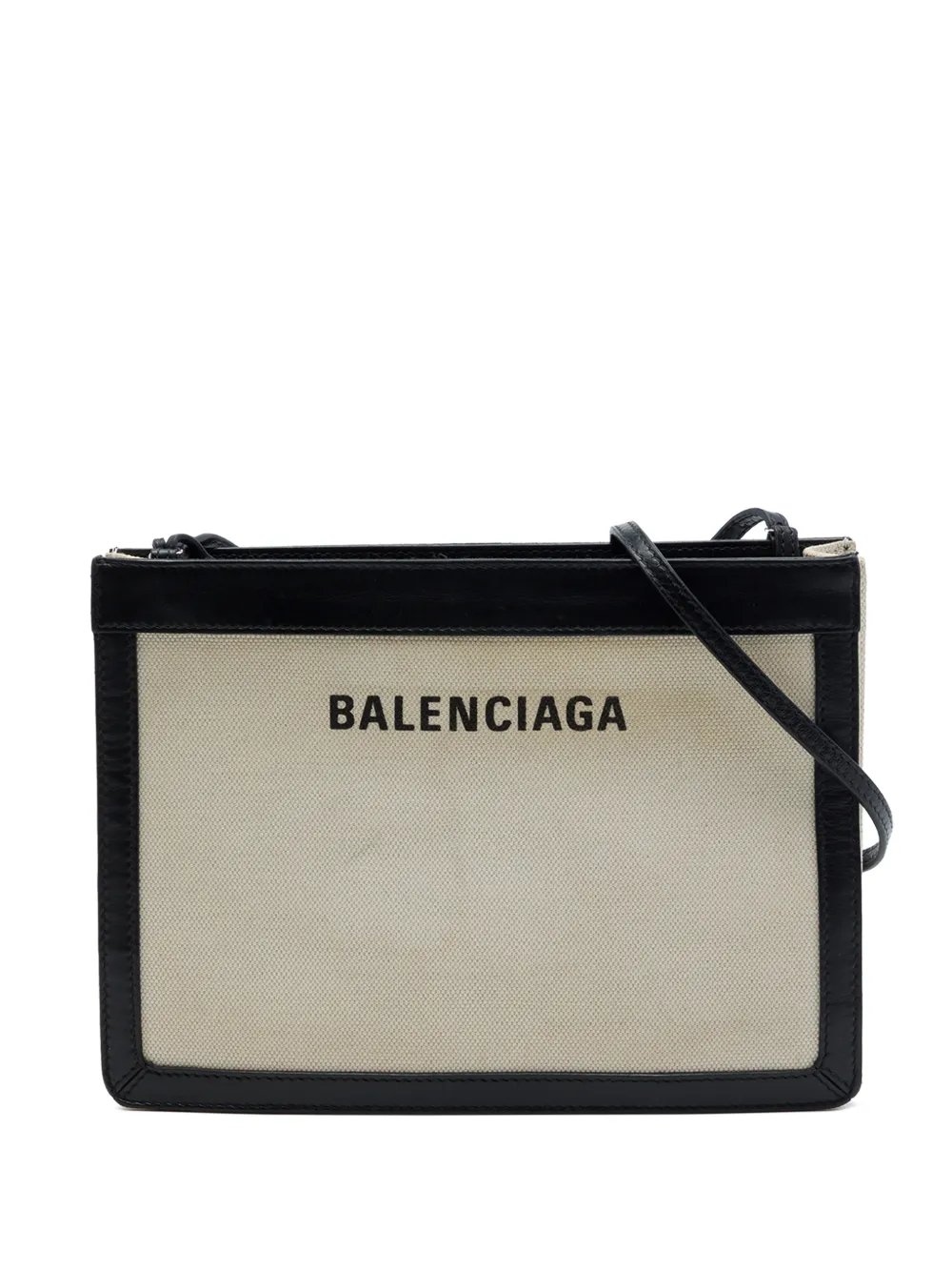 2018 Canvas Navy Pochette crossbody bag