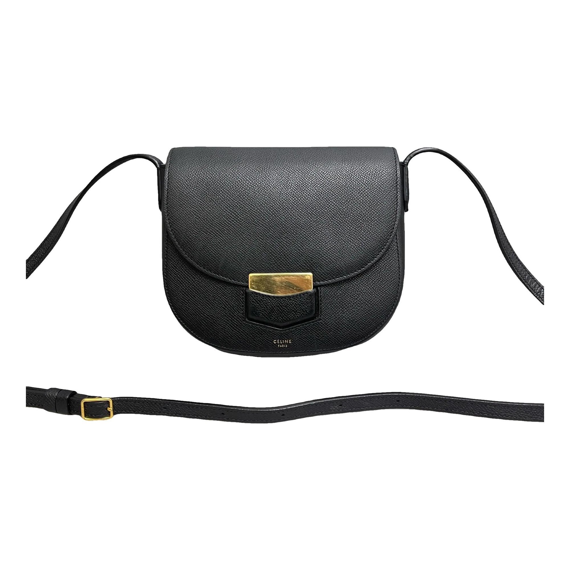 Celine Trotteur leather handbag
