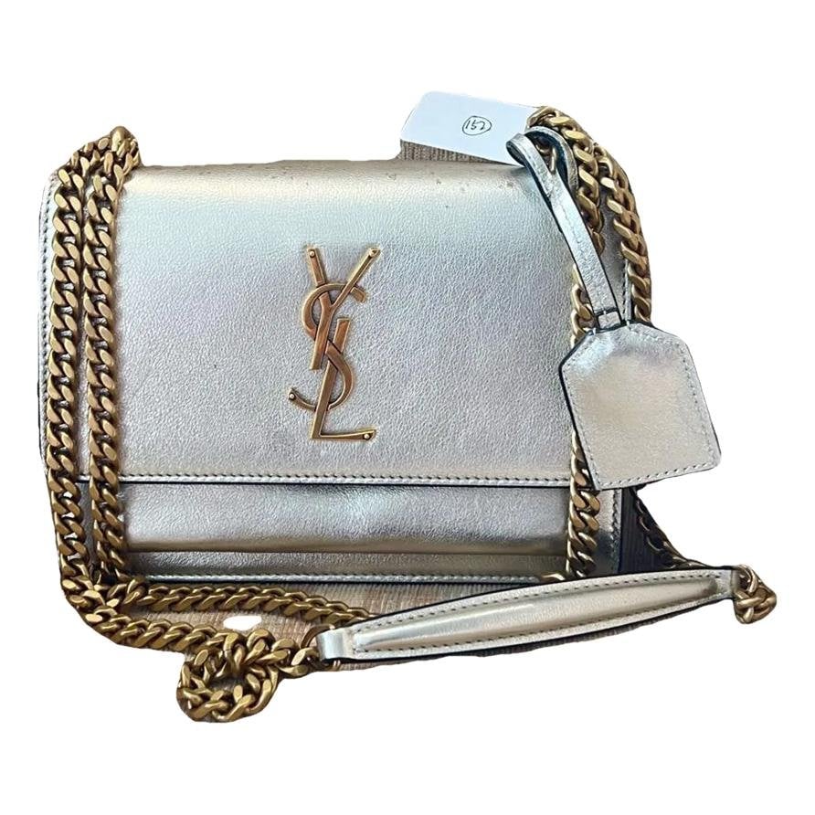 Sunset leather handbag