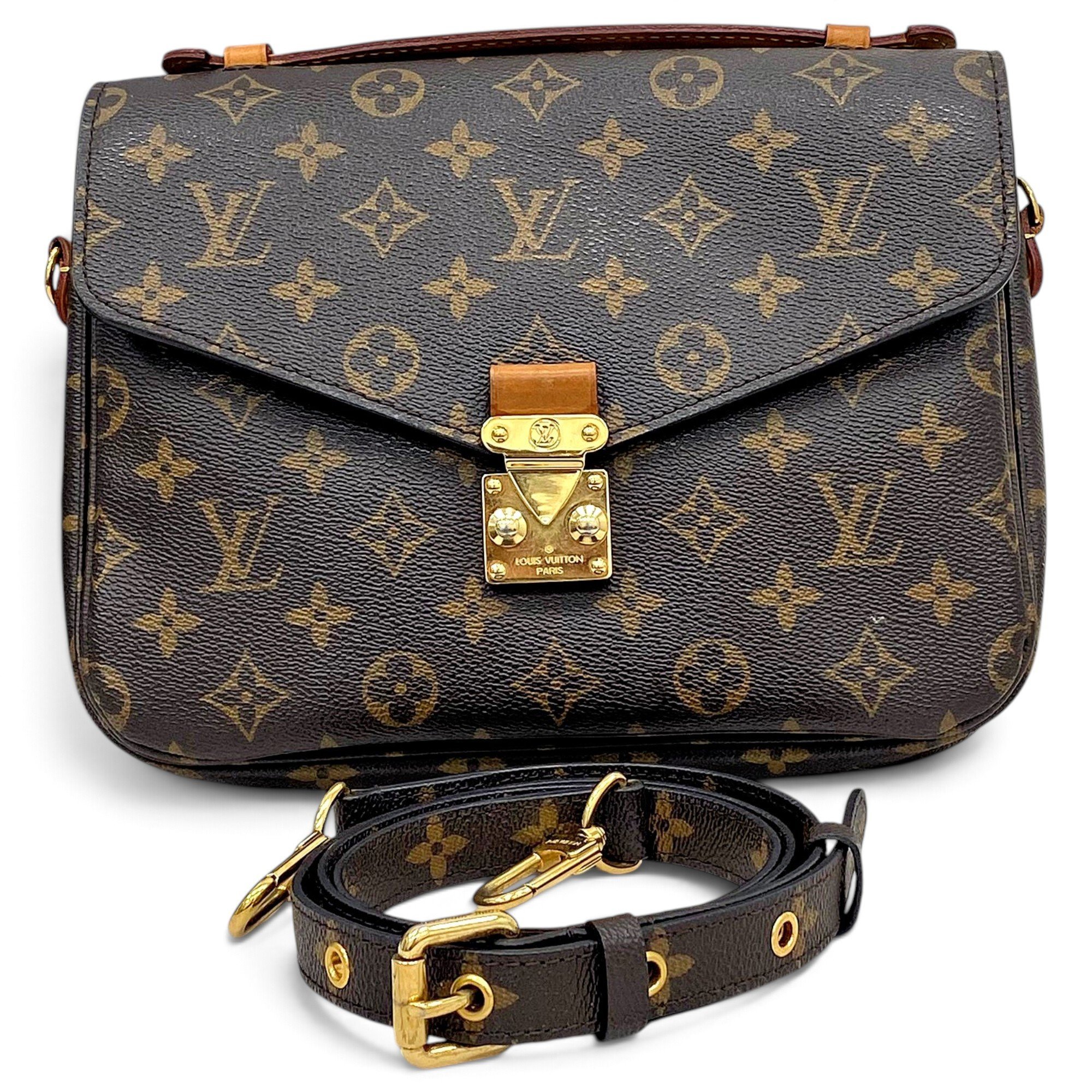 Metis leather handbag