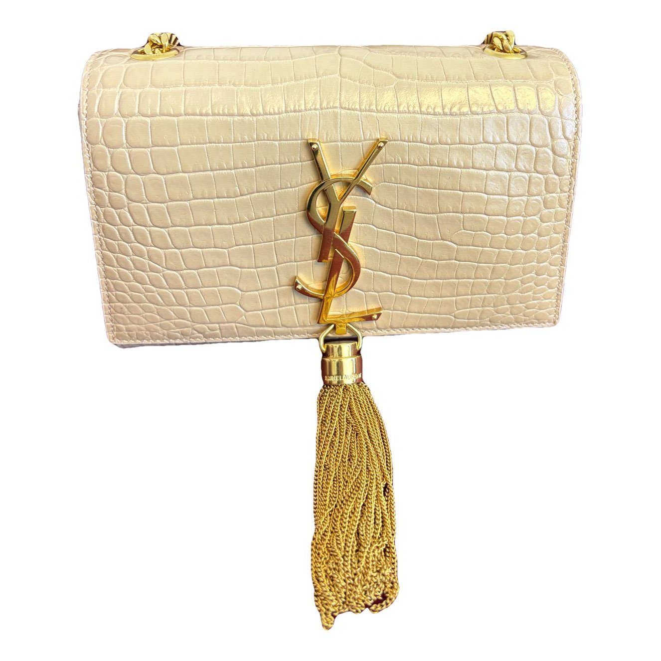 Pompom Kate leather crossbody bag