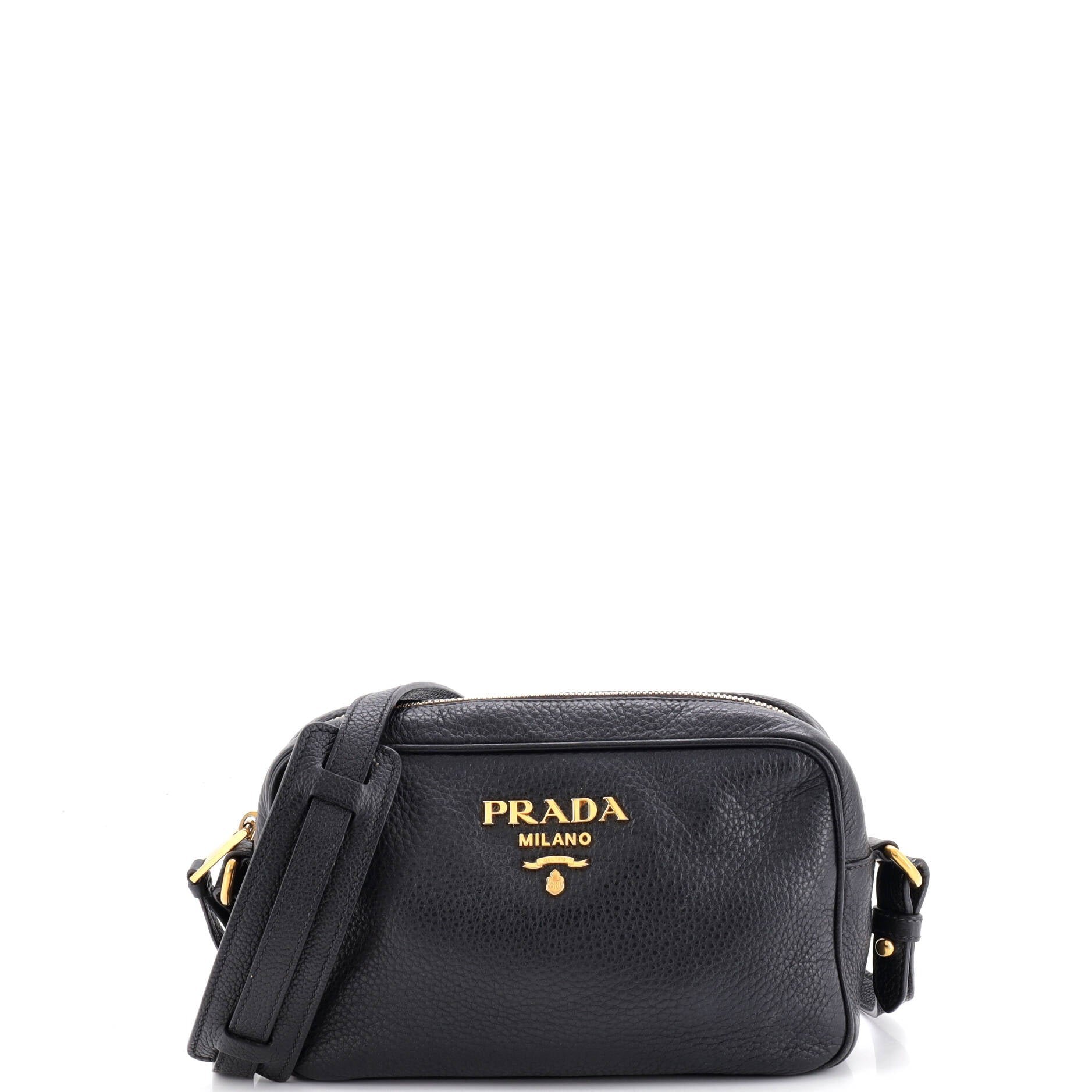 Dual Strap Camera Bag Vitello Daino