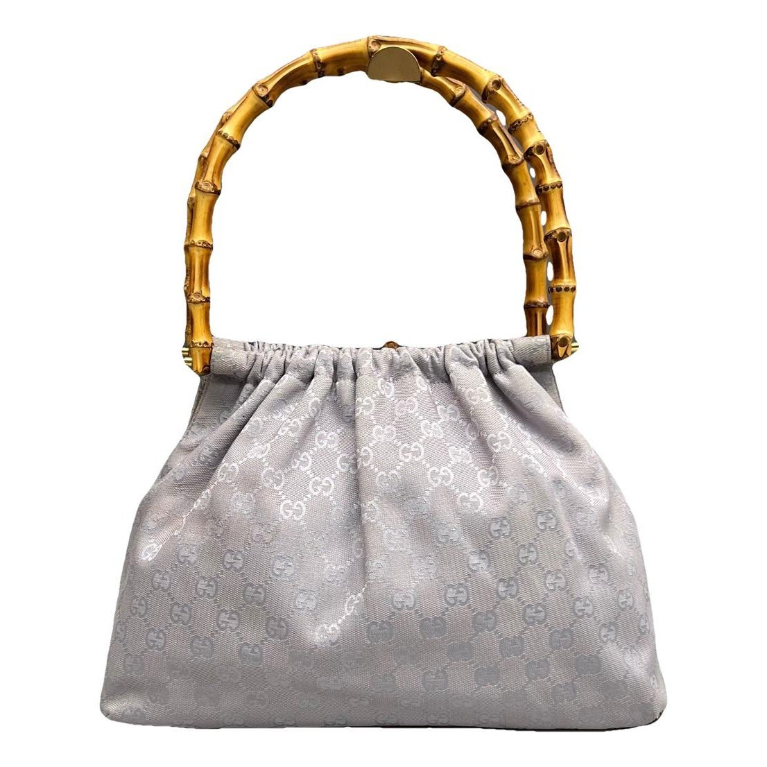 Bamboo Frame Satchel handbag