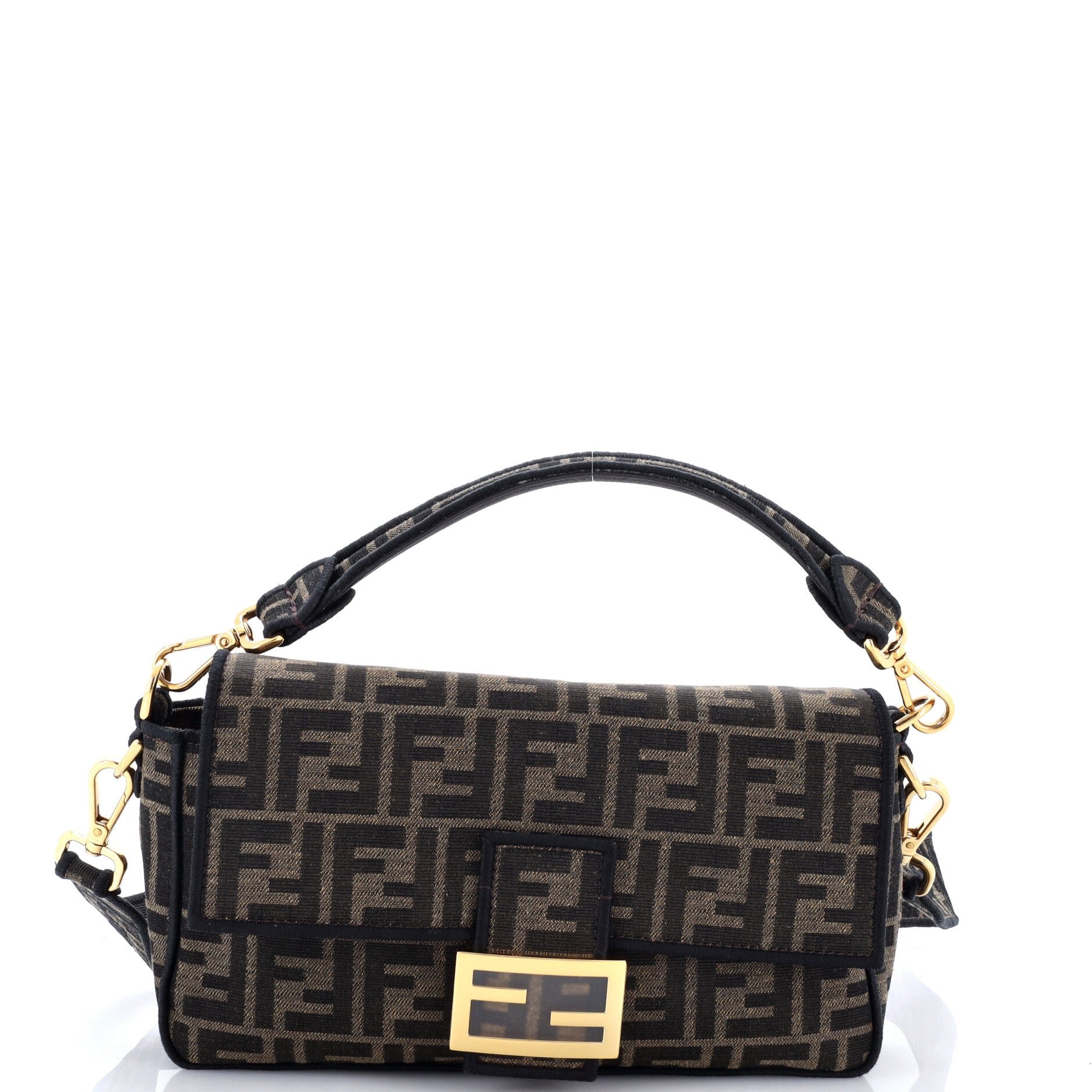 Baguette NM Bag Zucca Canvas Medium