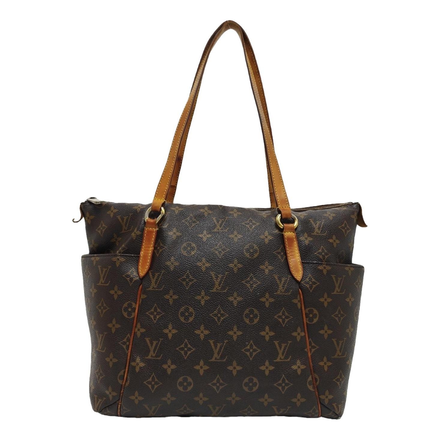 Totally leather handbag