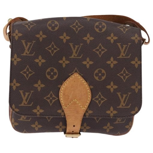 Cartouchière cloth handbag