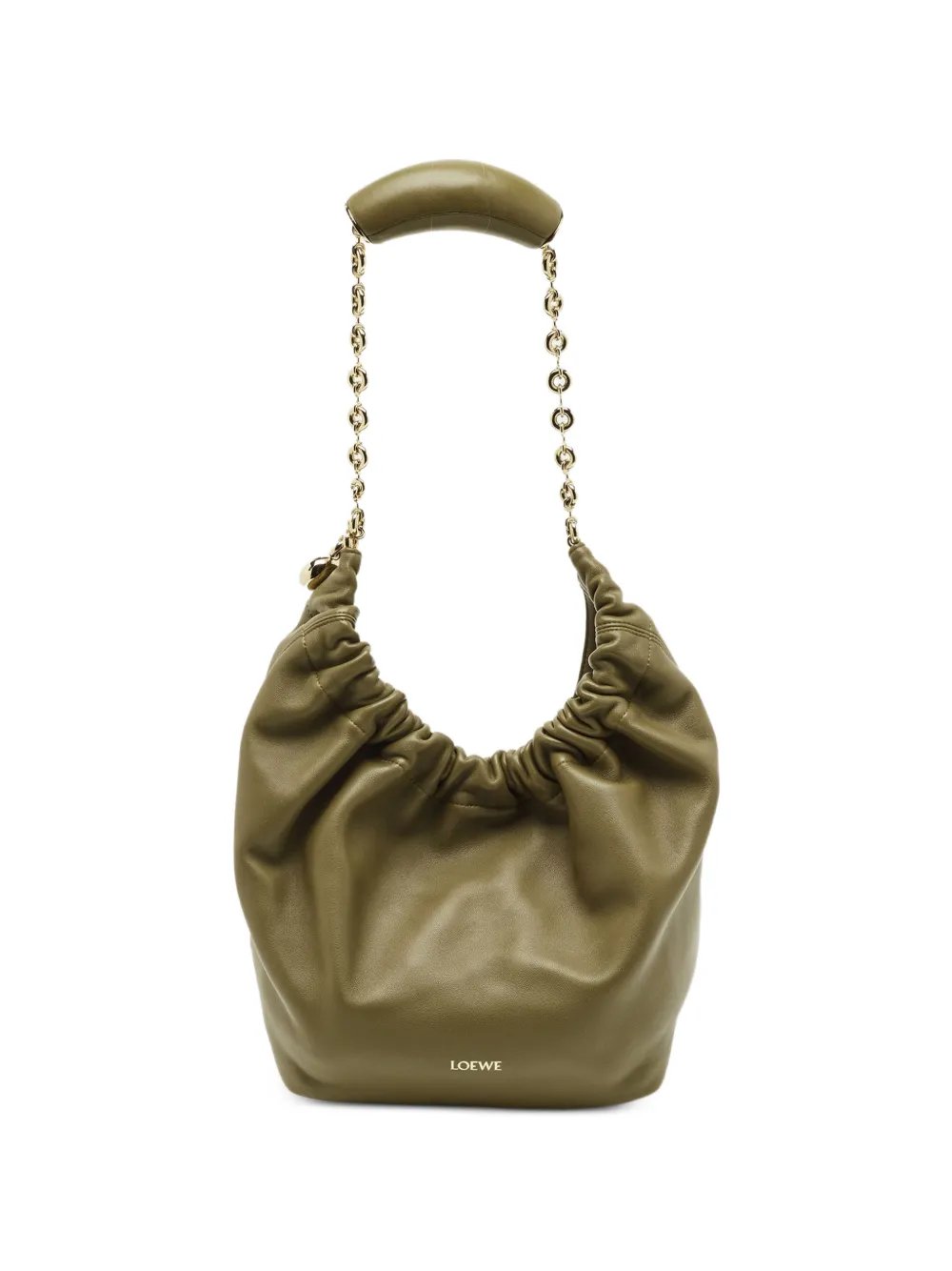 Loewe small Squeeze leather shoulder bag
