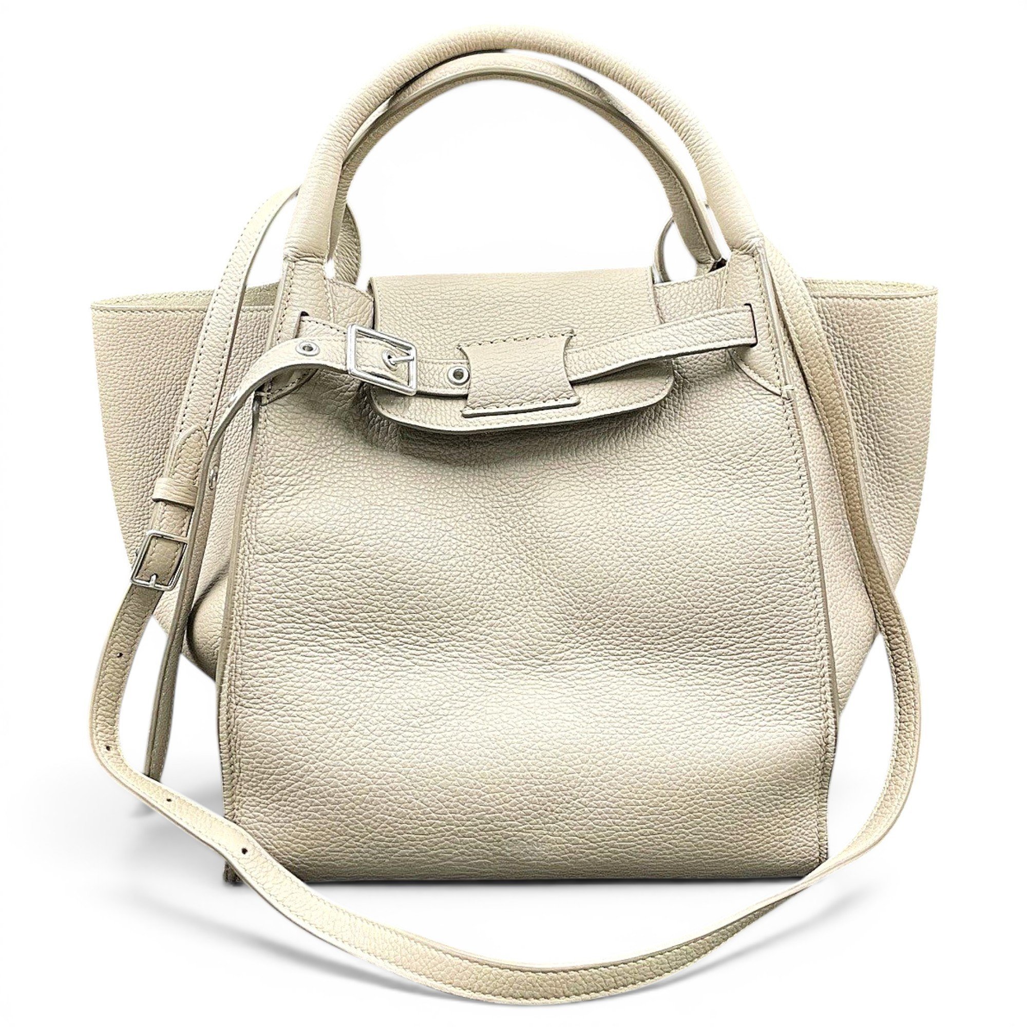 Big Bag leather handbag