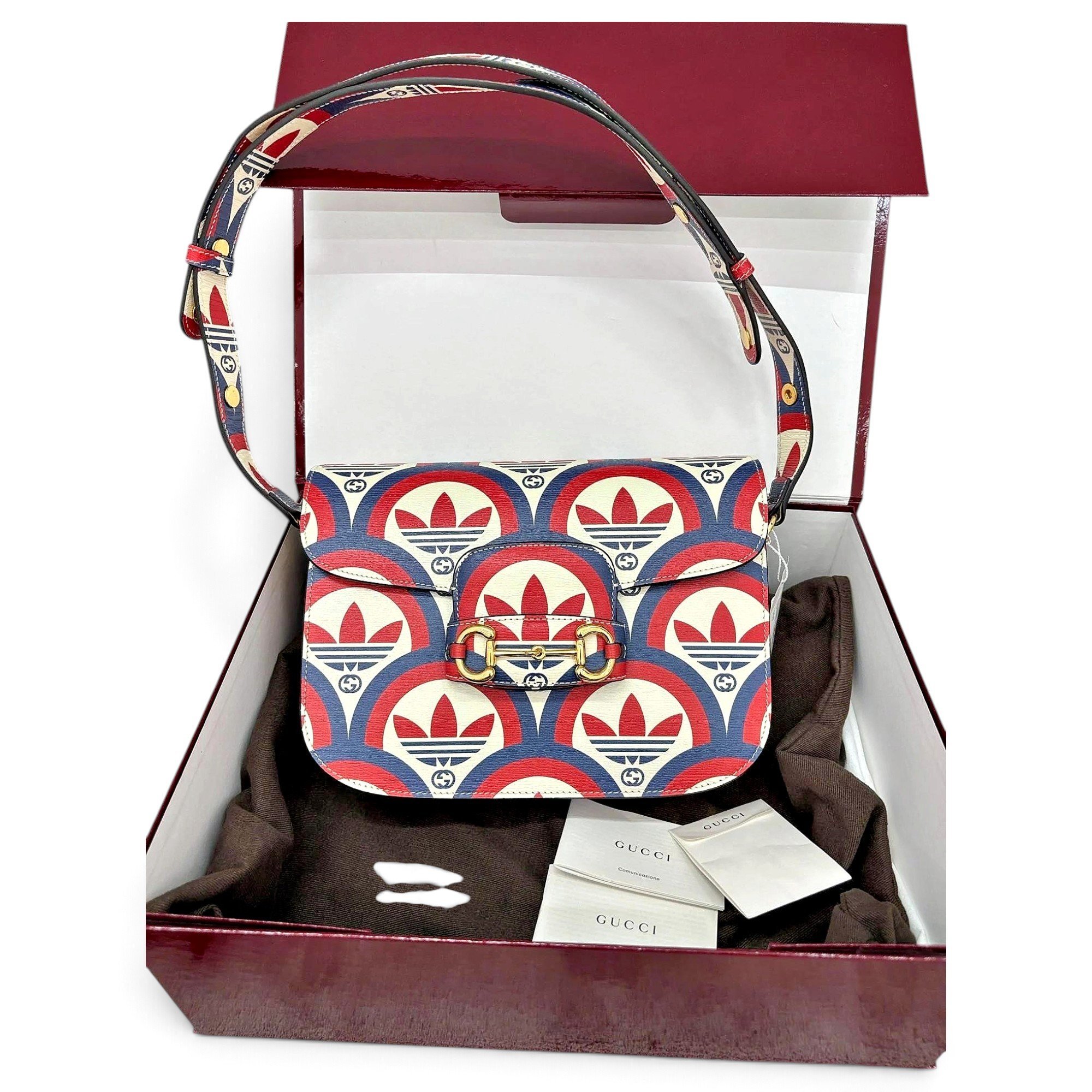 Horsebit 1955 leather handbag