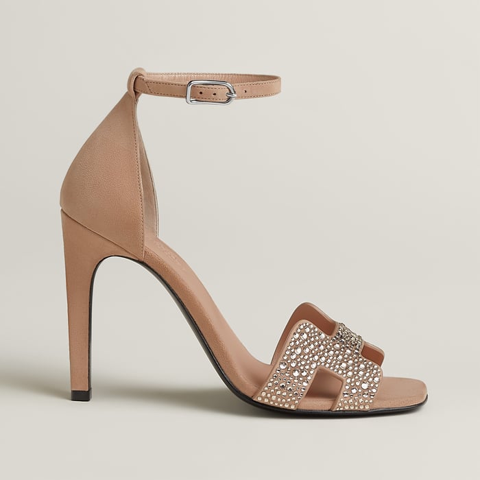 Beige Perlino Joy 105 Sandal