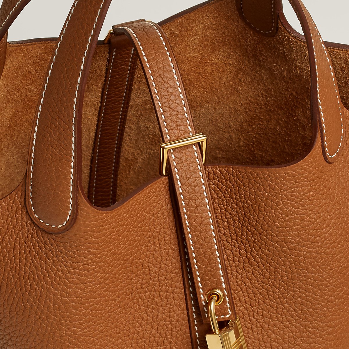 Gold Picotin Lock 18 Bag