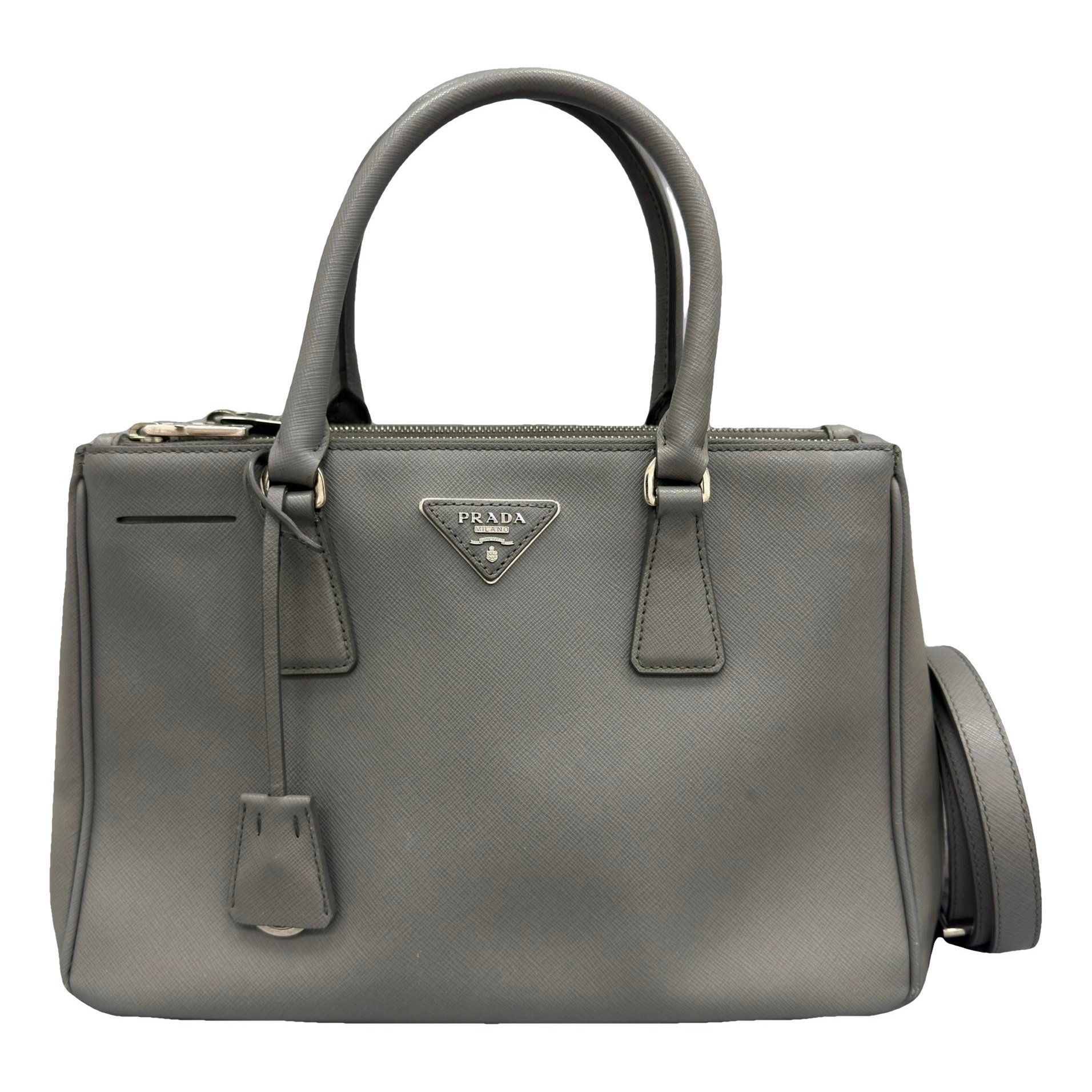 Galleria leather handbag