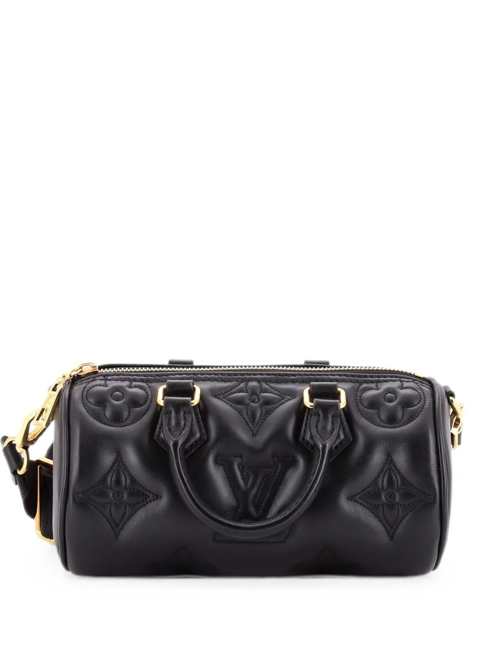 Louis Vuitton Papillon Handbag Bubblegram Leather BB crossbody bag