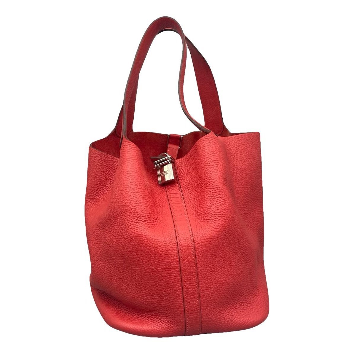 Picotin leather handbag