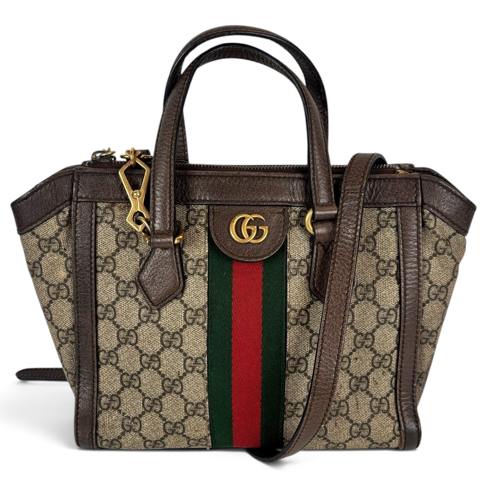 Ophidia leather crossbody bag
