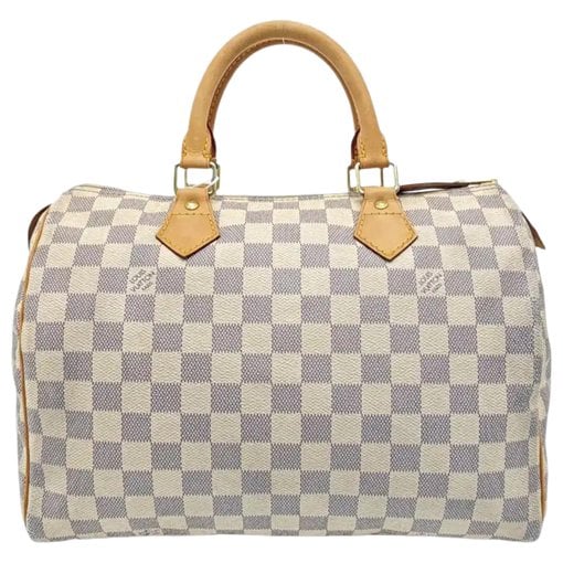 Nano Speedy / Mini HL leather handbag