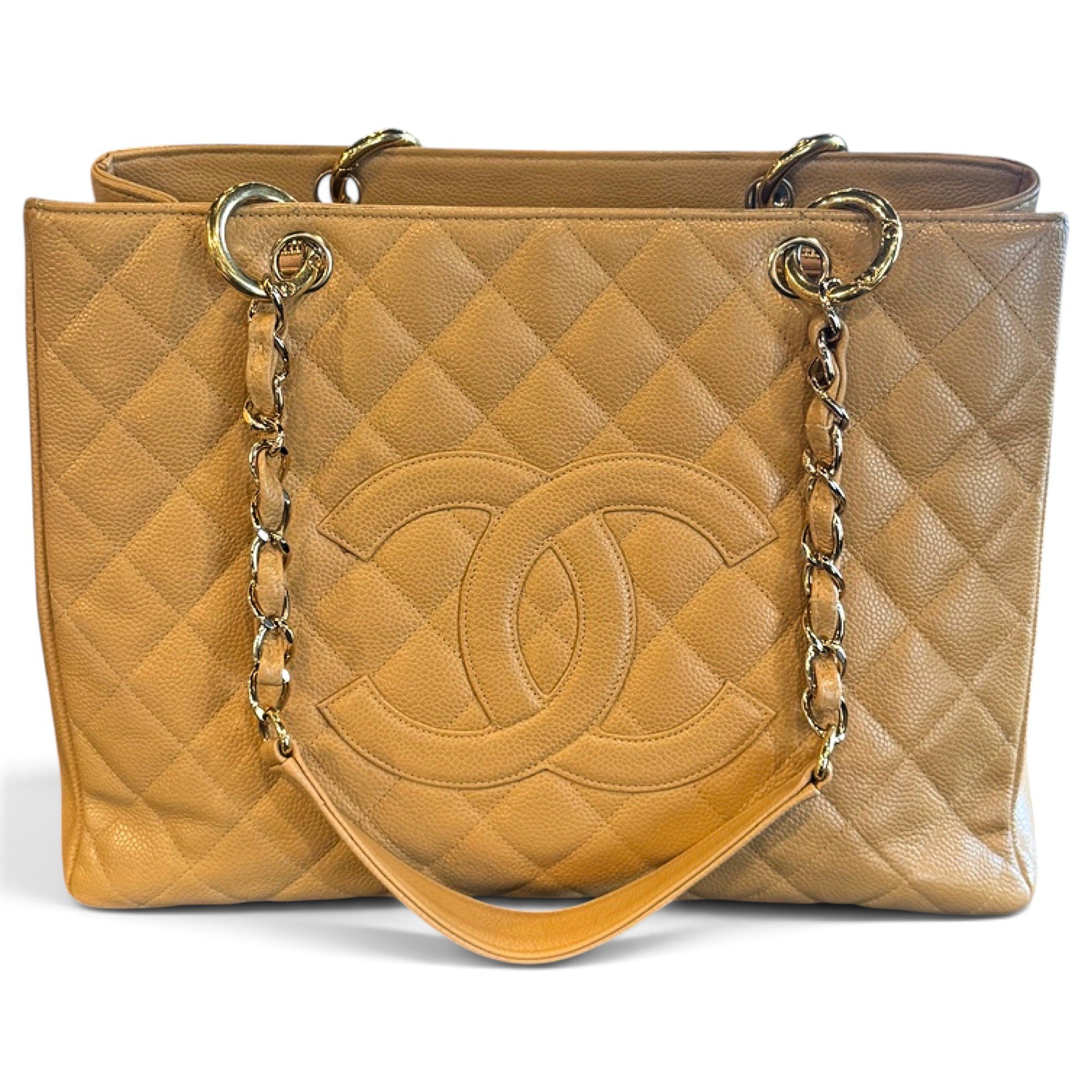 Grand shopping leather tote
