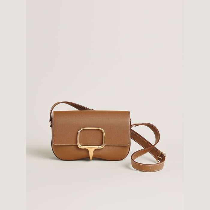 Gold Hermès Della Cavalleria Elan Bag