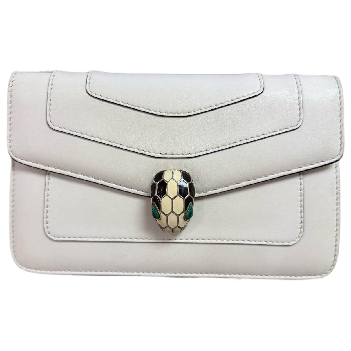 Serpenti leather crossbody bag
