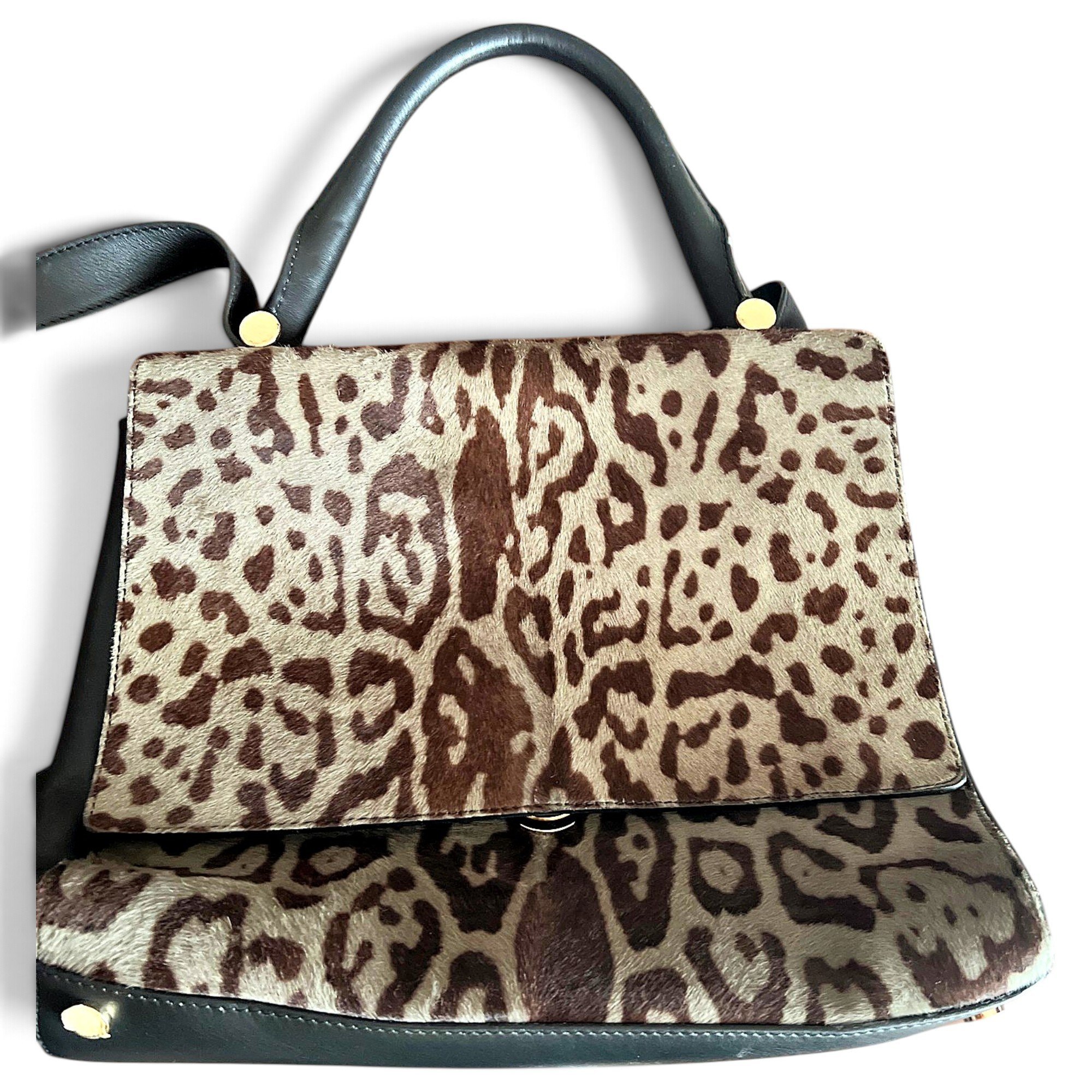 Pony-style calfskin handbag