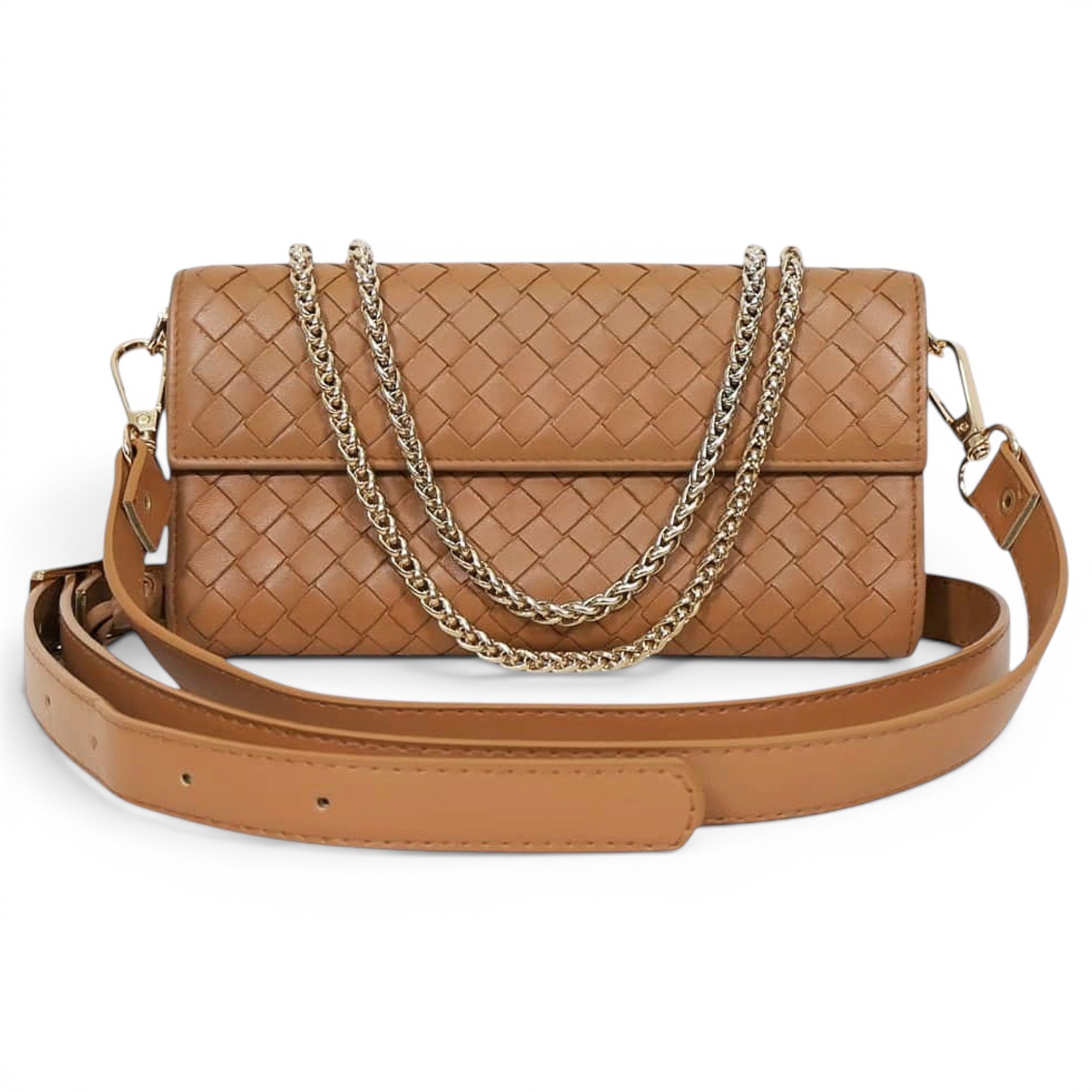 Bottega Veneta Veneta leather crossbody bag
