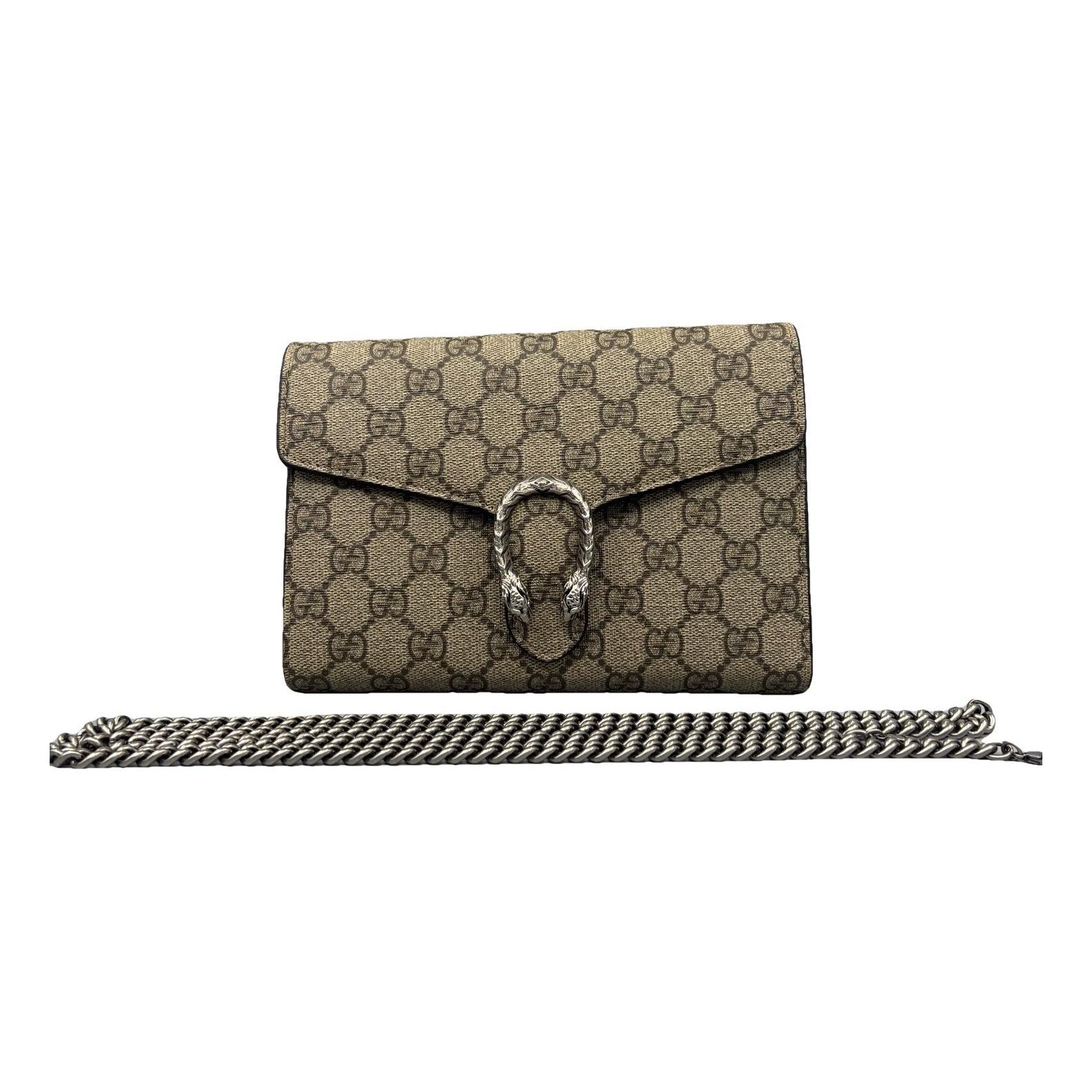Dionysus Chain Wallet leather handbag
