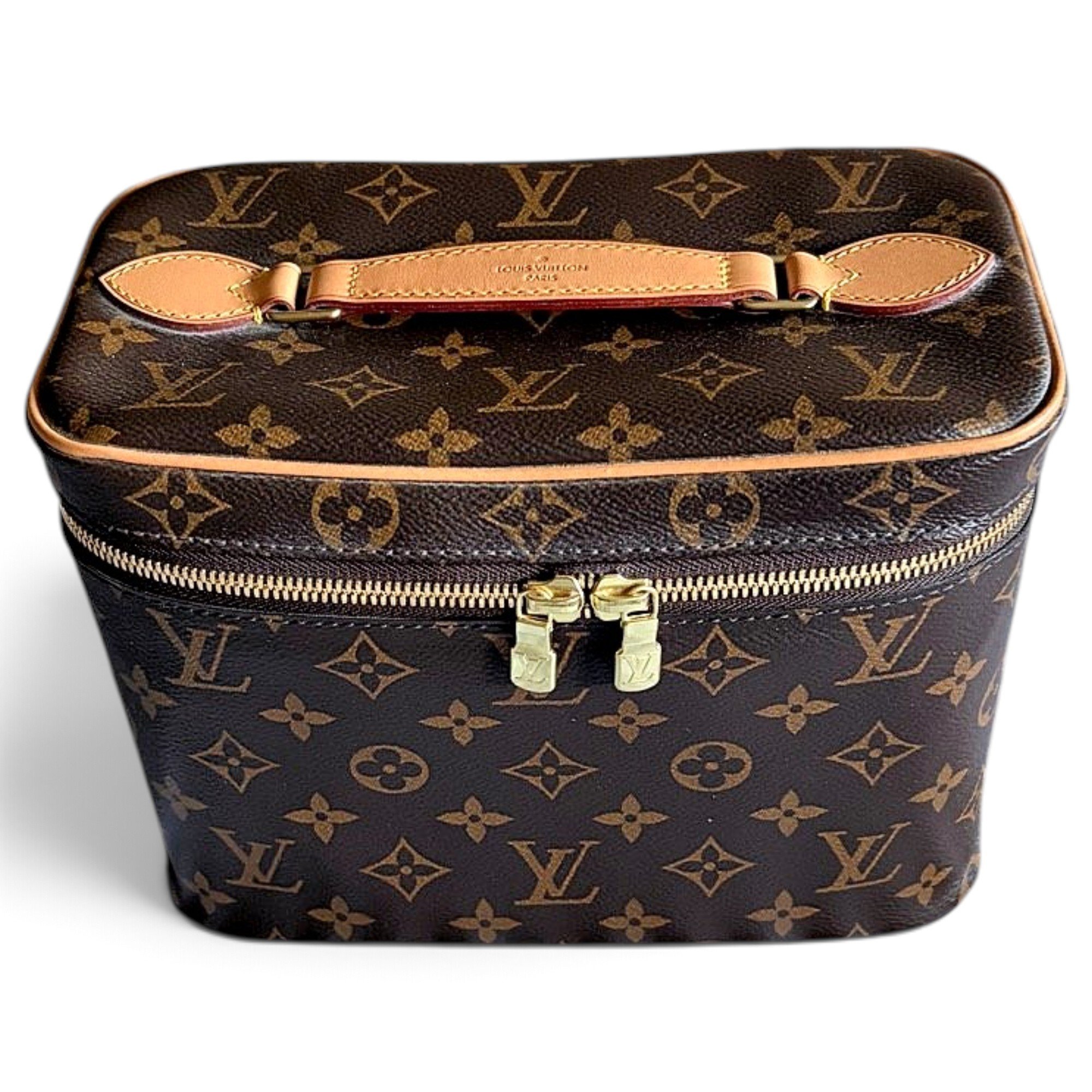 Vanity leather bag