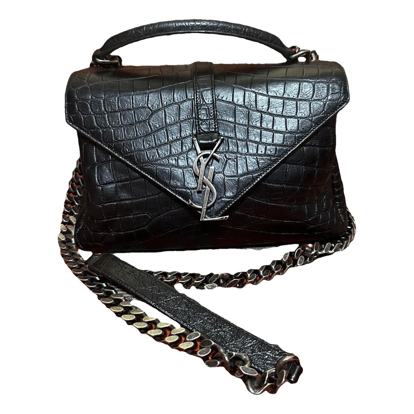 Leather satchel