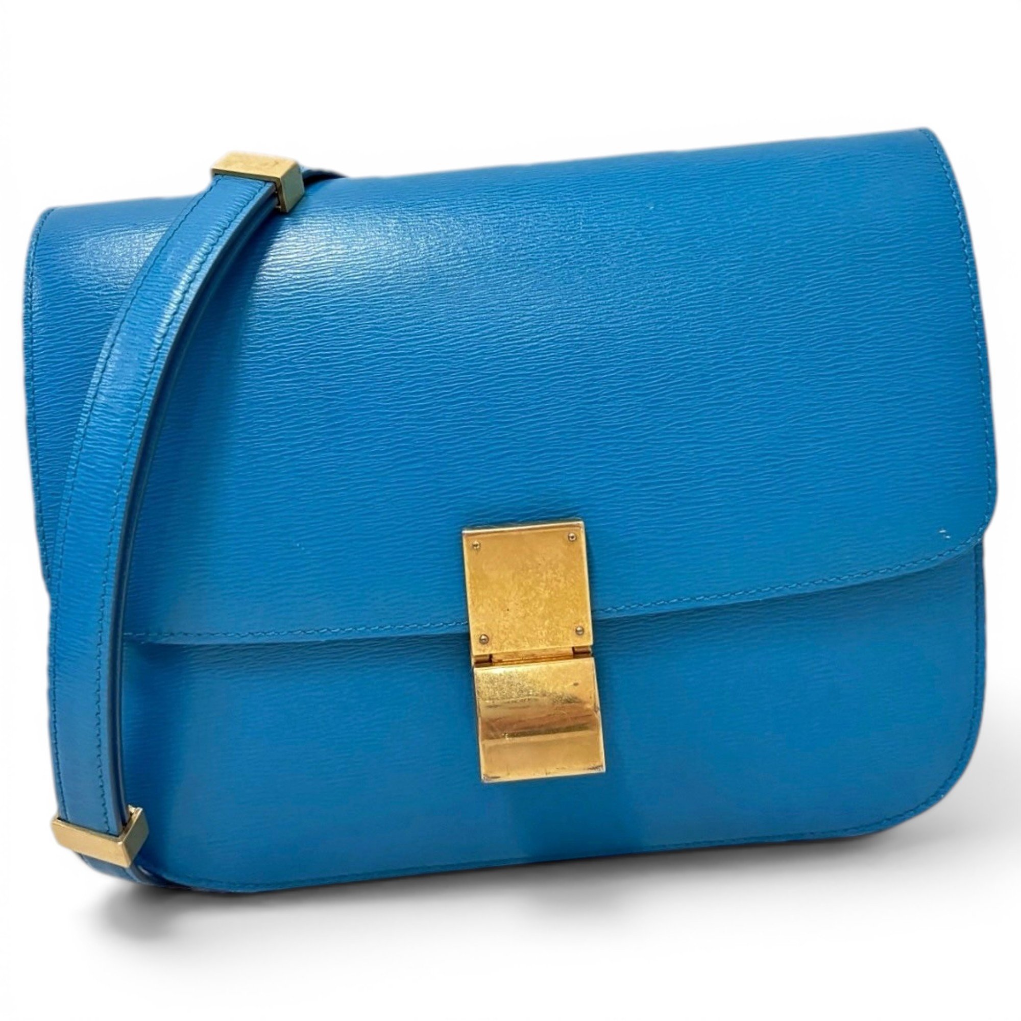 Classic leather handbag