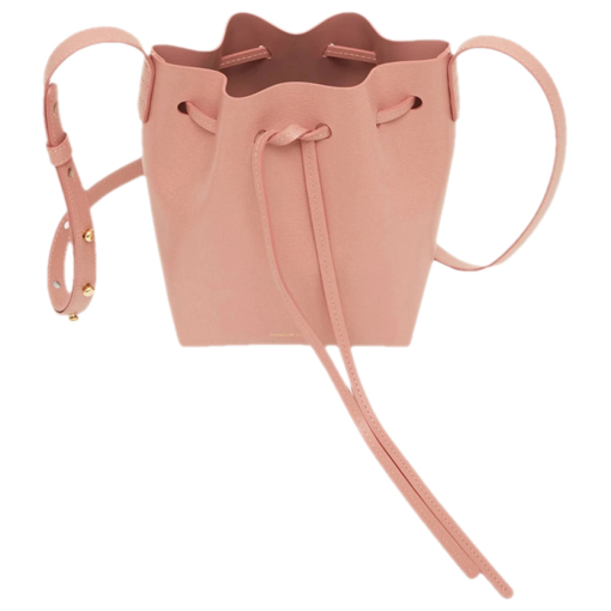Mansur Gavriel Bucket leather crossbody bag