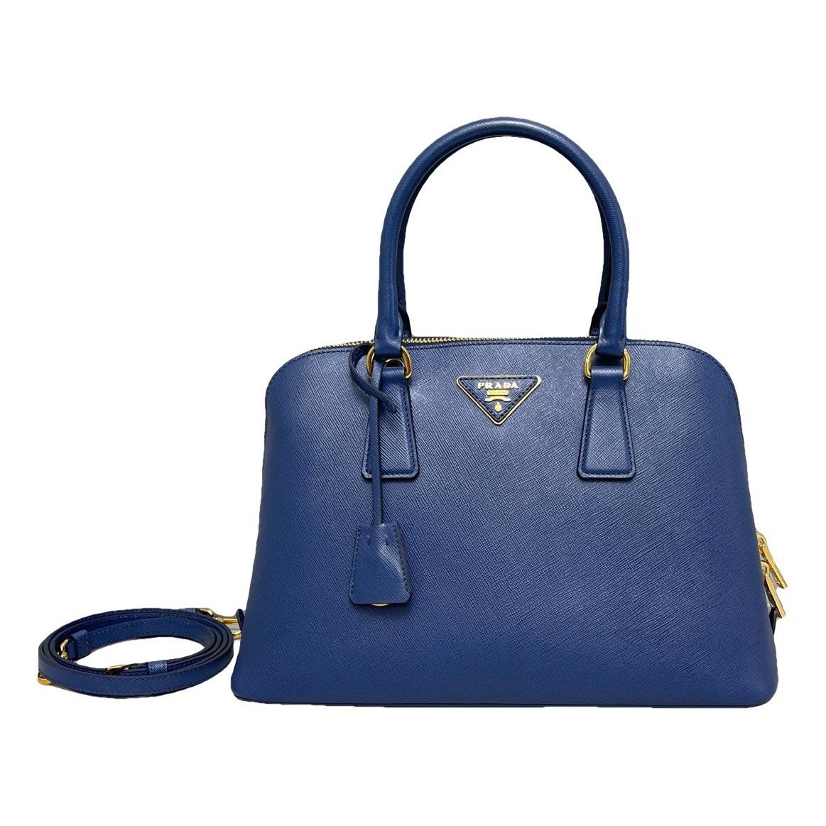 Promenade leather handbag