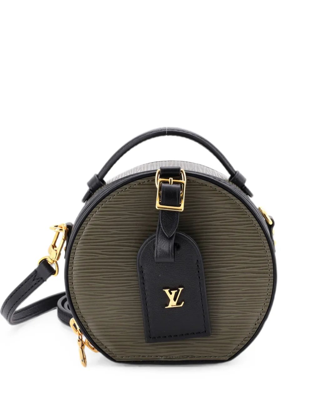 Petite Boite Chapeau Bag Epi Leather satchel
